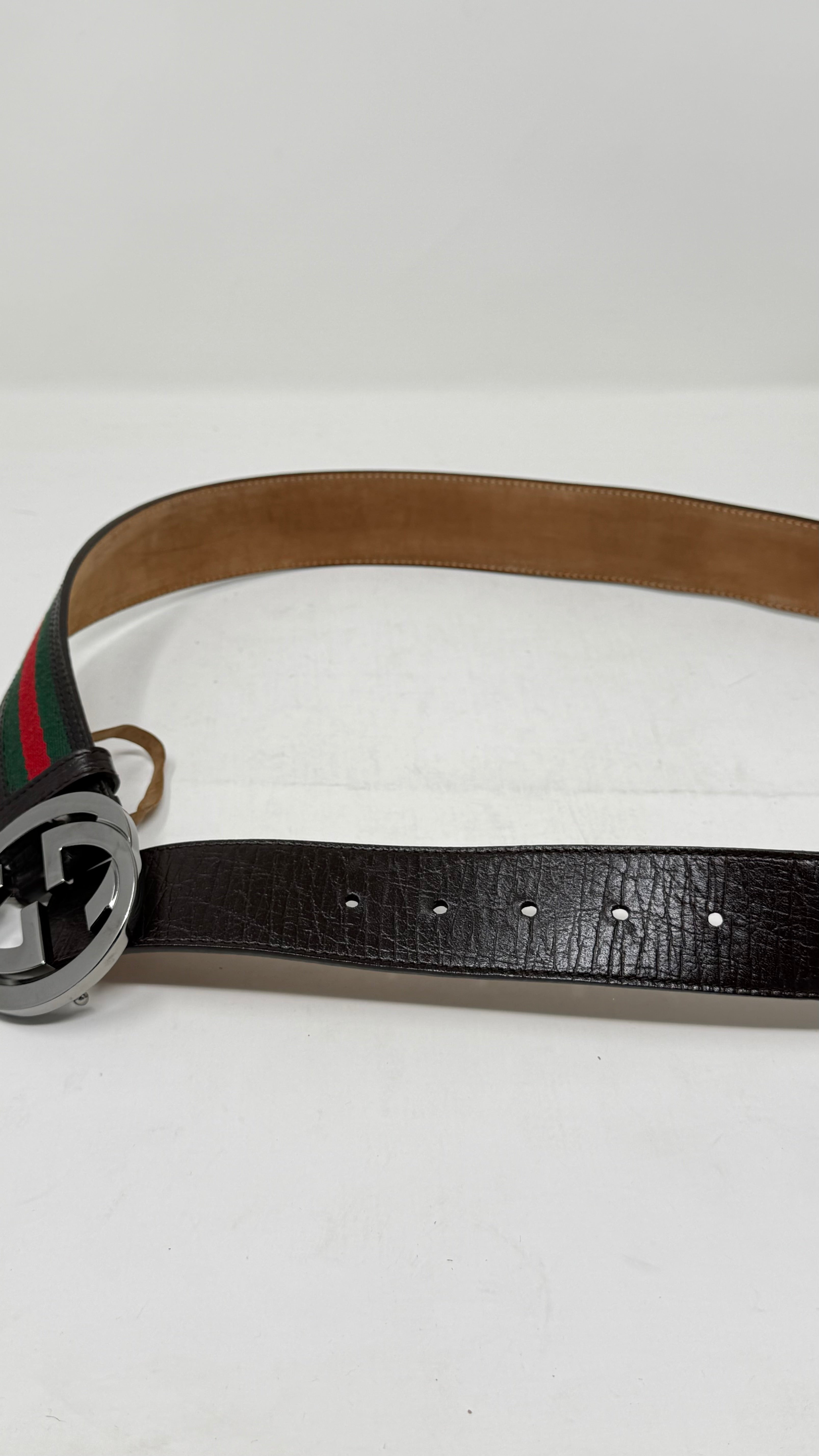 Gucci Cinturon de Caballero