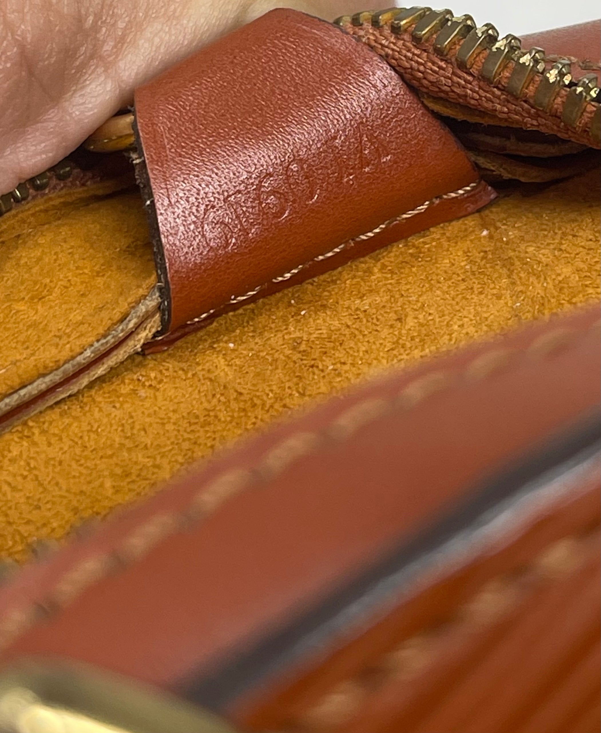 Louis Vuitton Cipango Gold Epi Leather.