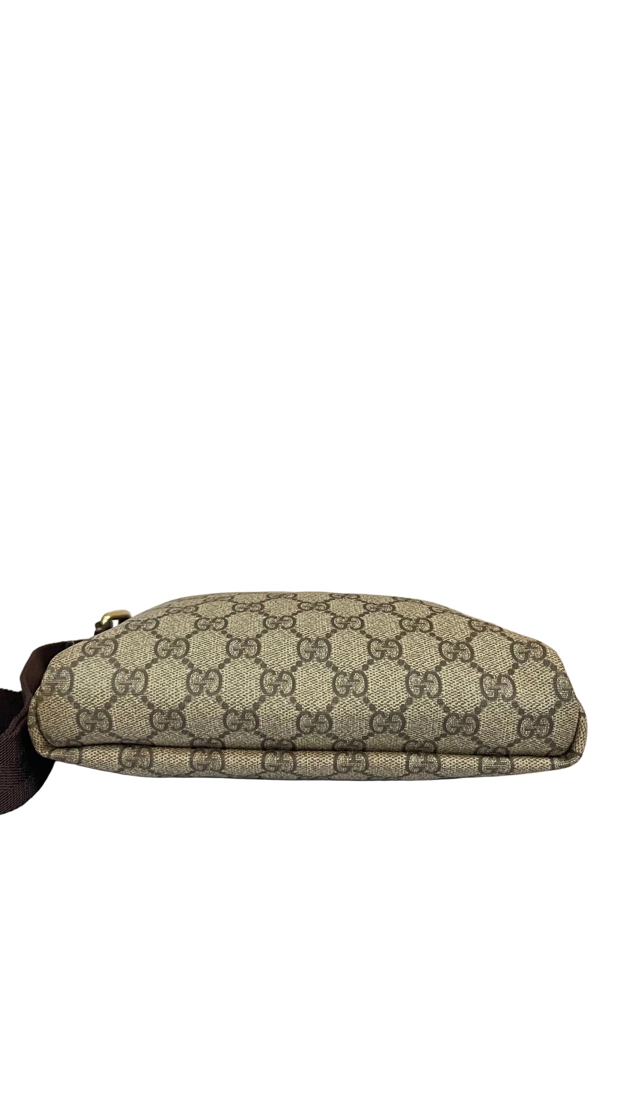Gucci PRE OWNED GG Supreme Messenger Crossbody Bag
