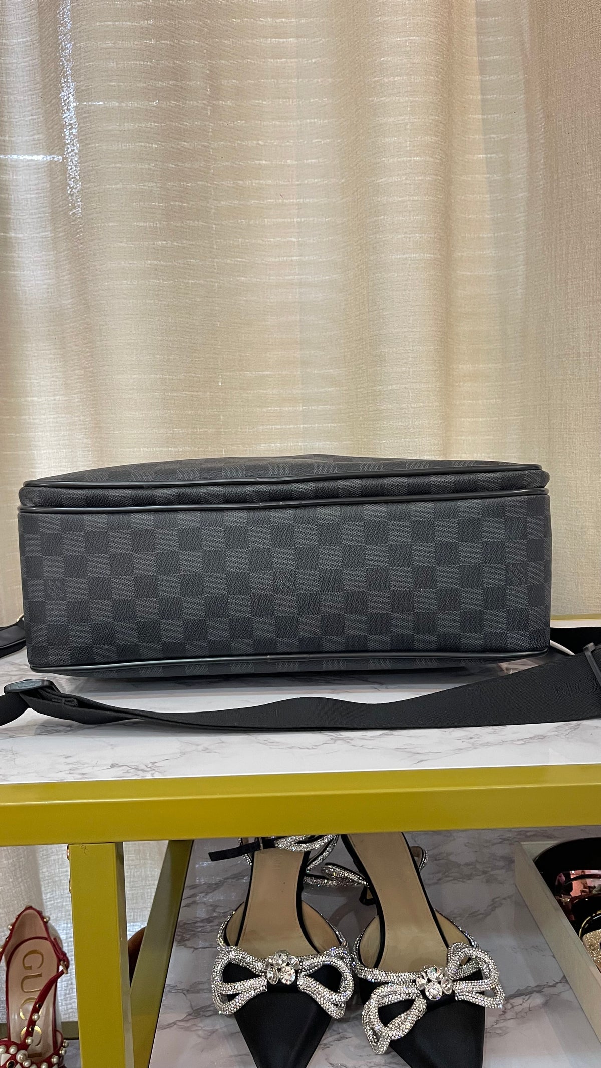 Louis Vuitton PRE OWNED Damier Graphite Bag