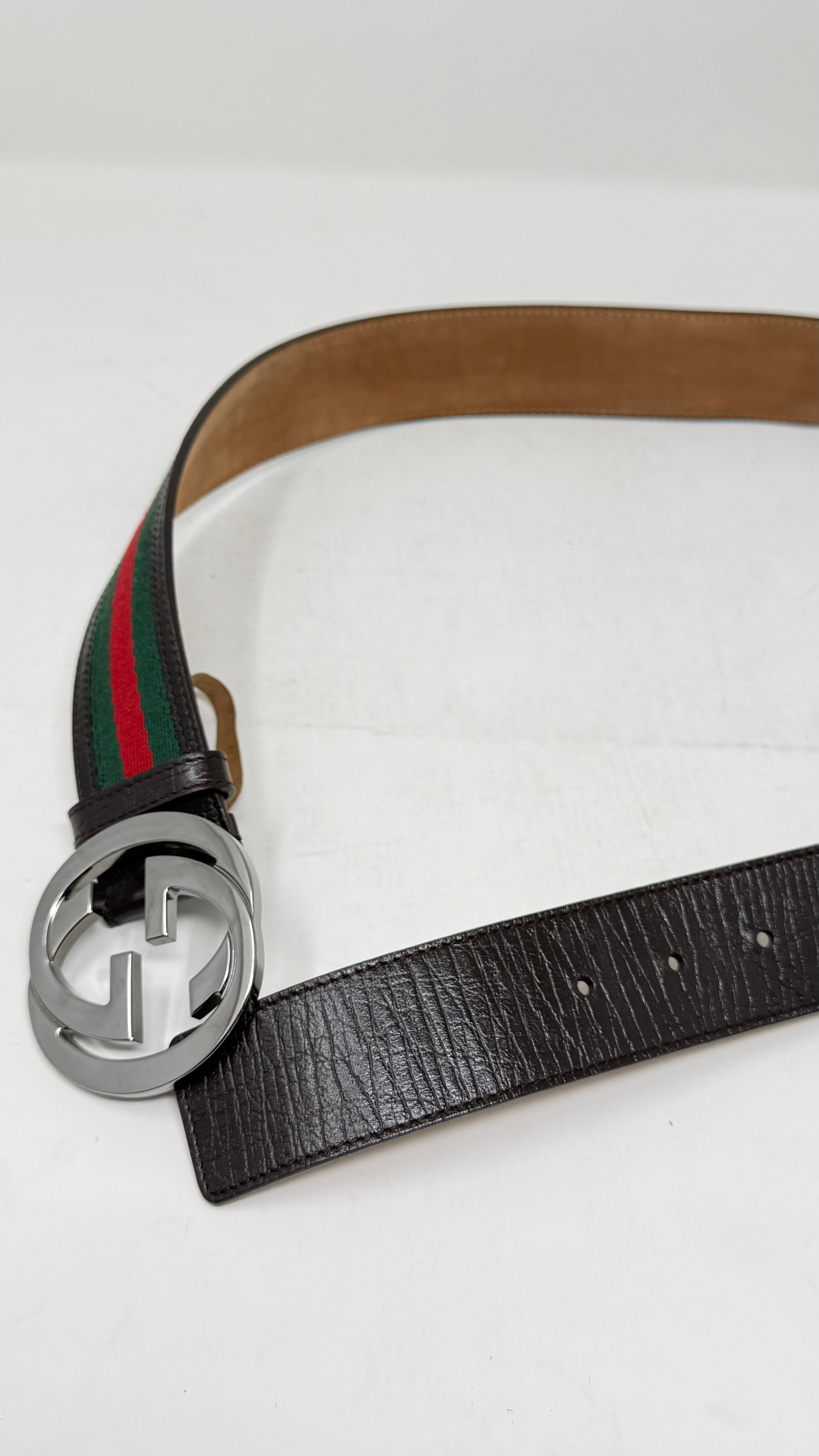 Gucci Cinturon de Caballero