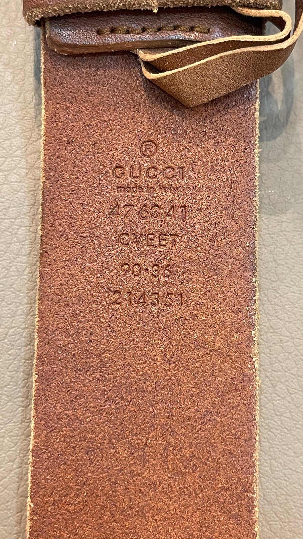 Gucci PRE OWNED Cinturon de Dama