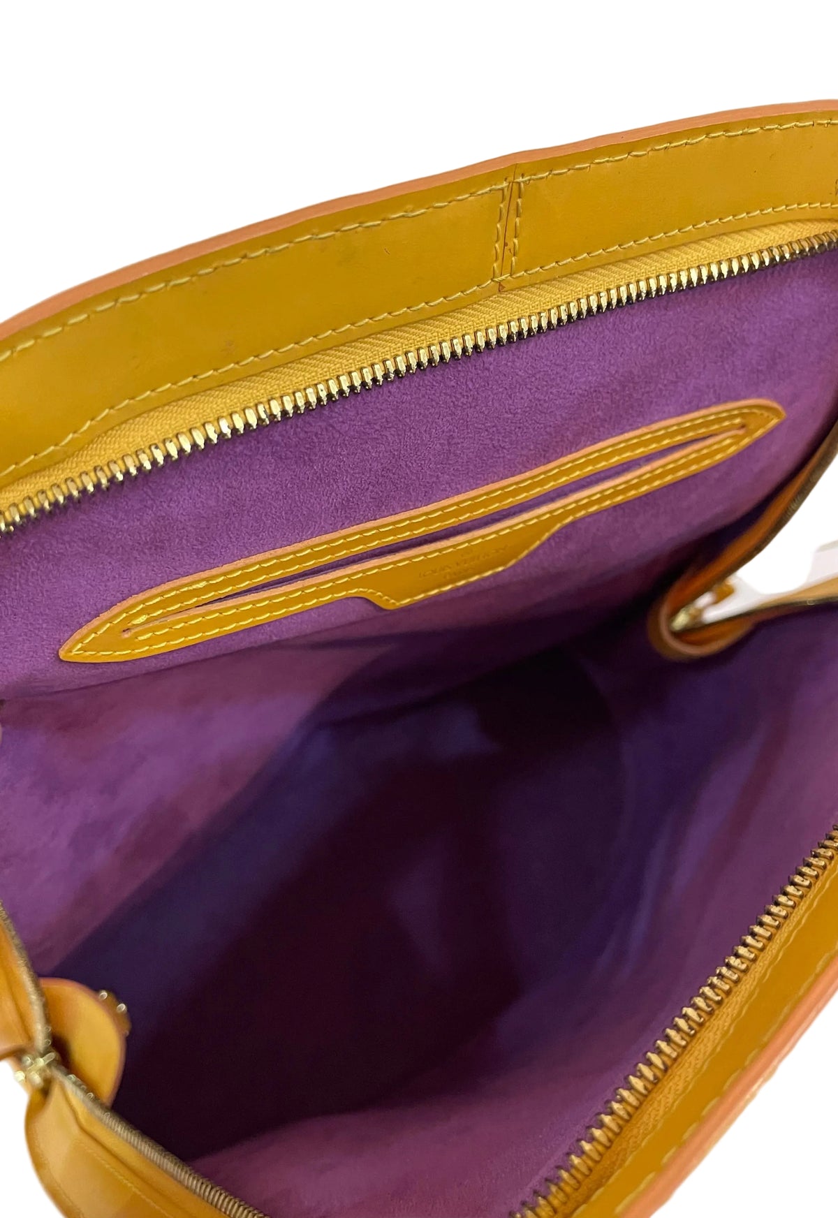 Louis Vuitton Gobelins Backpack PRE OWNED Epi Yellow 1998
