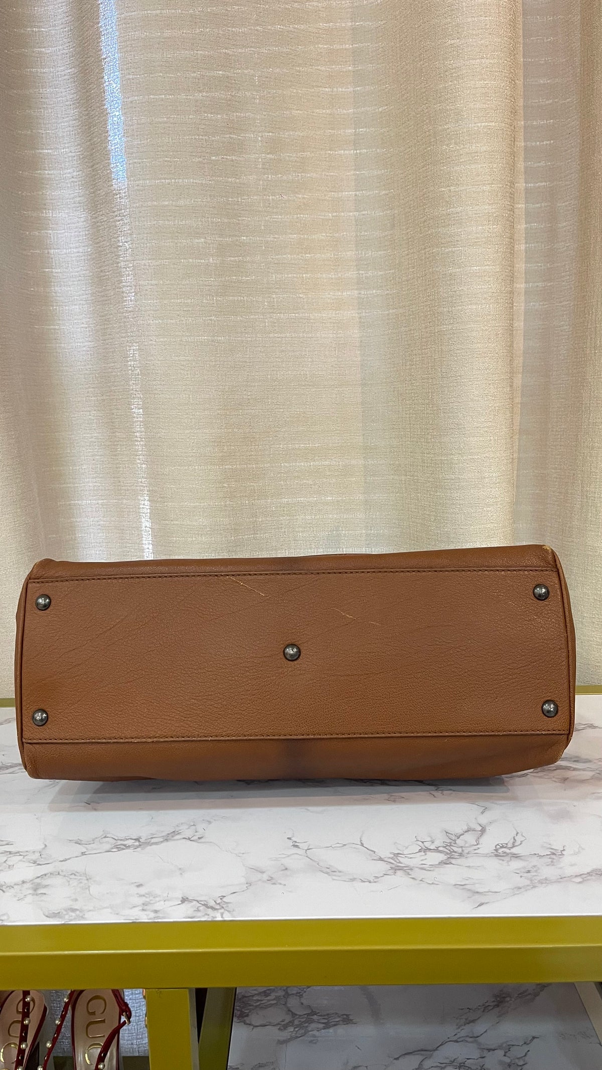 Fendi Peekaboo Large Pre-Owned – Edición Especial Interior Animal Print