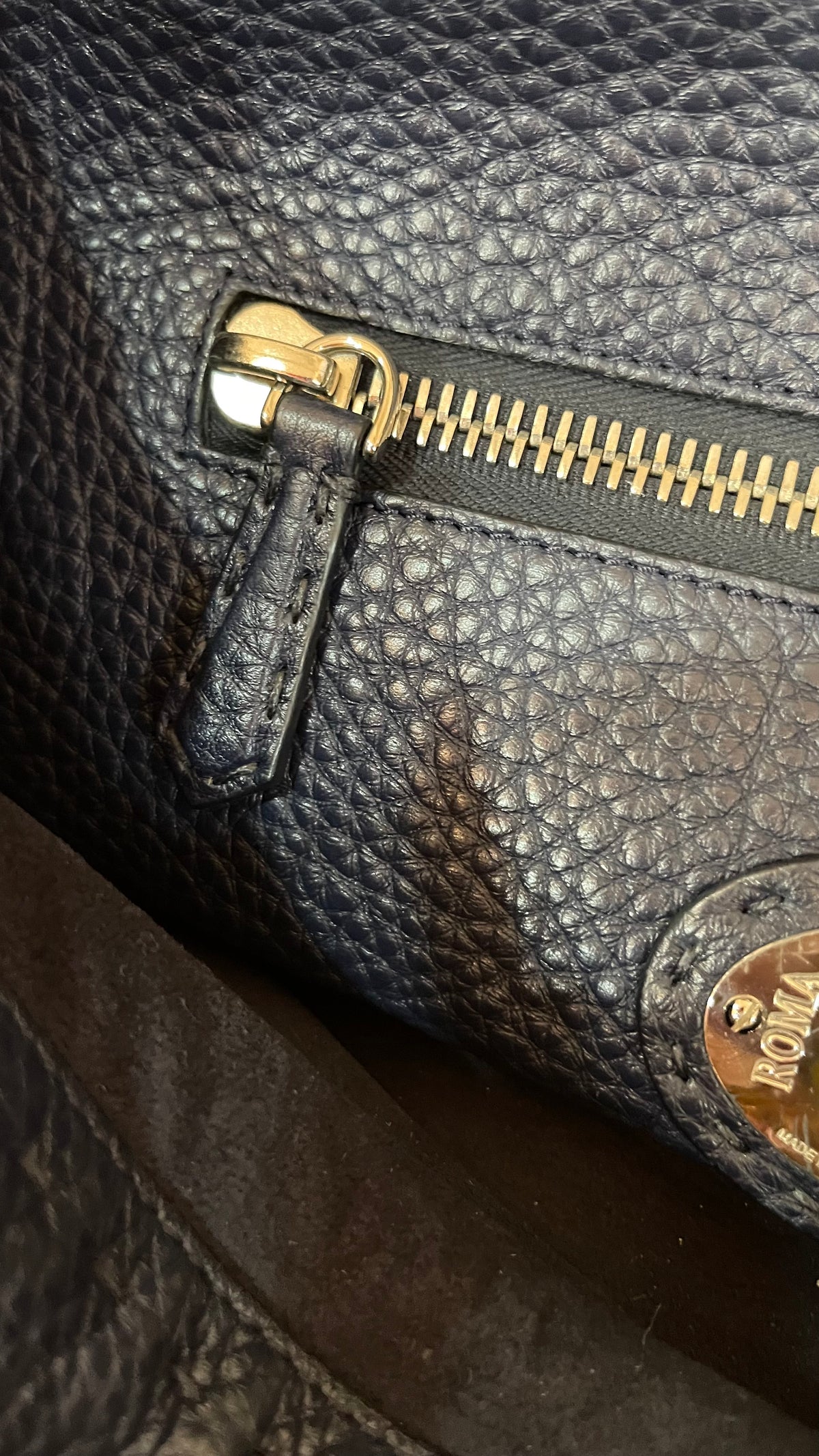 Fendi Peekaboo Medium Blue Selleria – Pre-Owned