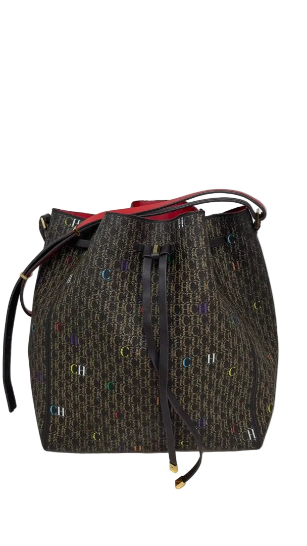 Carolina Herrera Bucket Bag Preloved