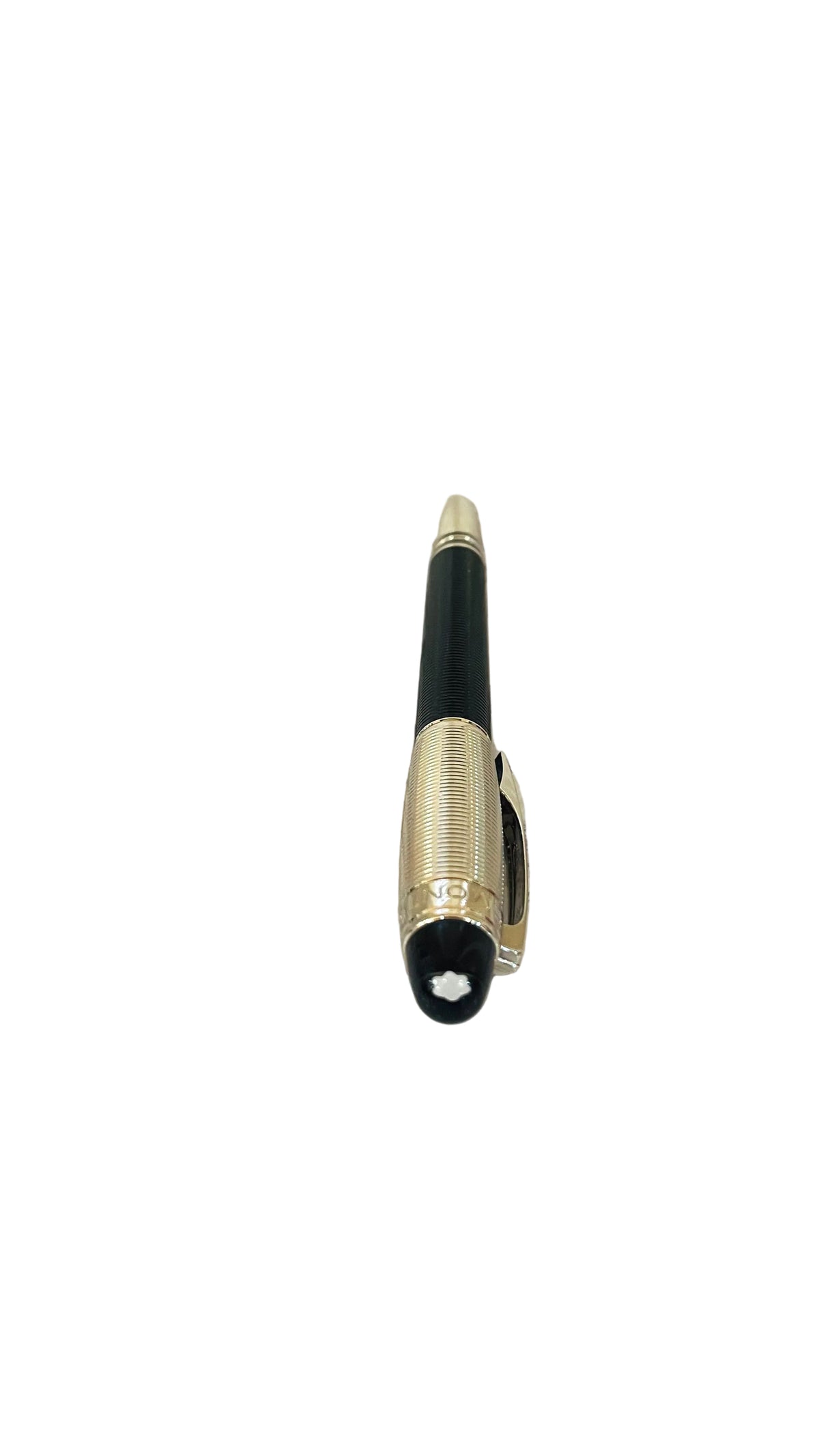 Mont Blanc StarWalker The Doué Rollerball Pen PRE OWNED Platinum-Plated Black Resin