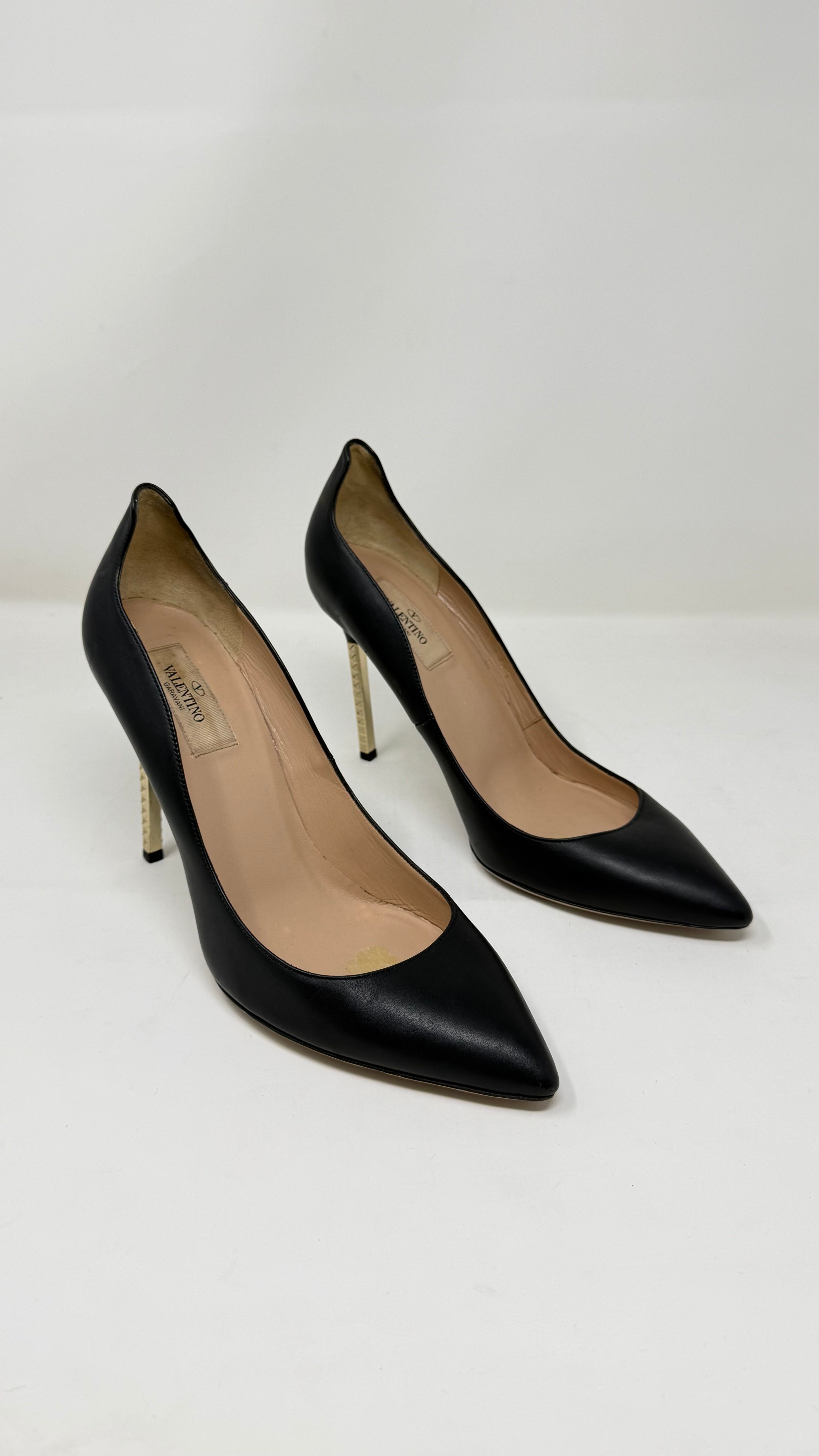 Valentino Tacones negros Talla 39.5