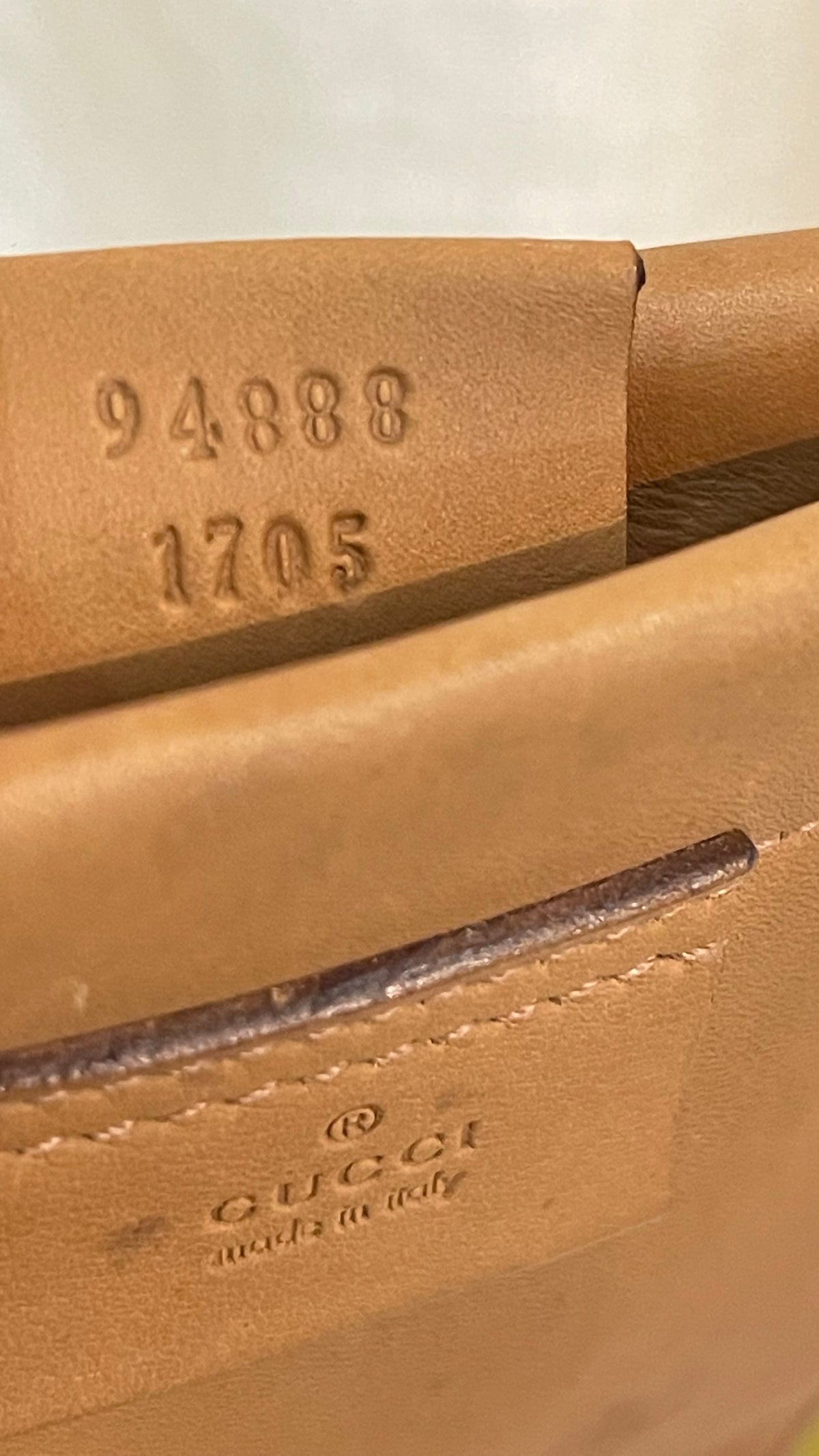 Gucci PRE OWNED Leather Bucket Vintage