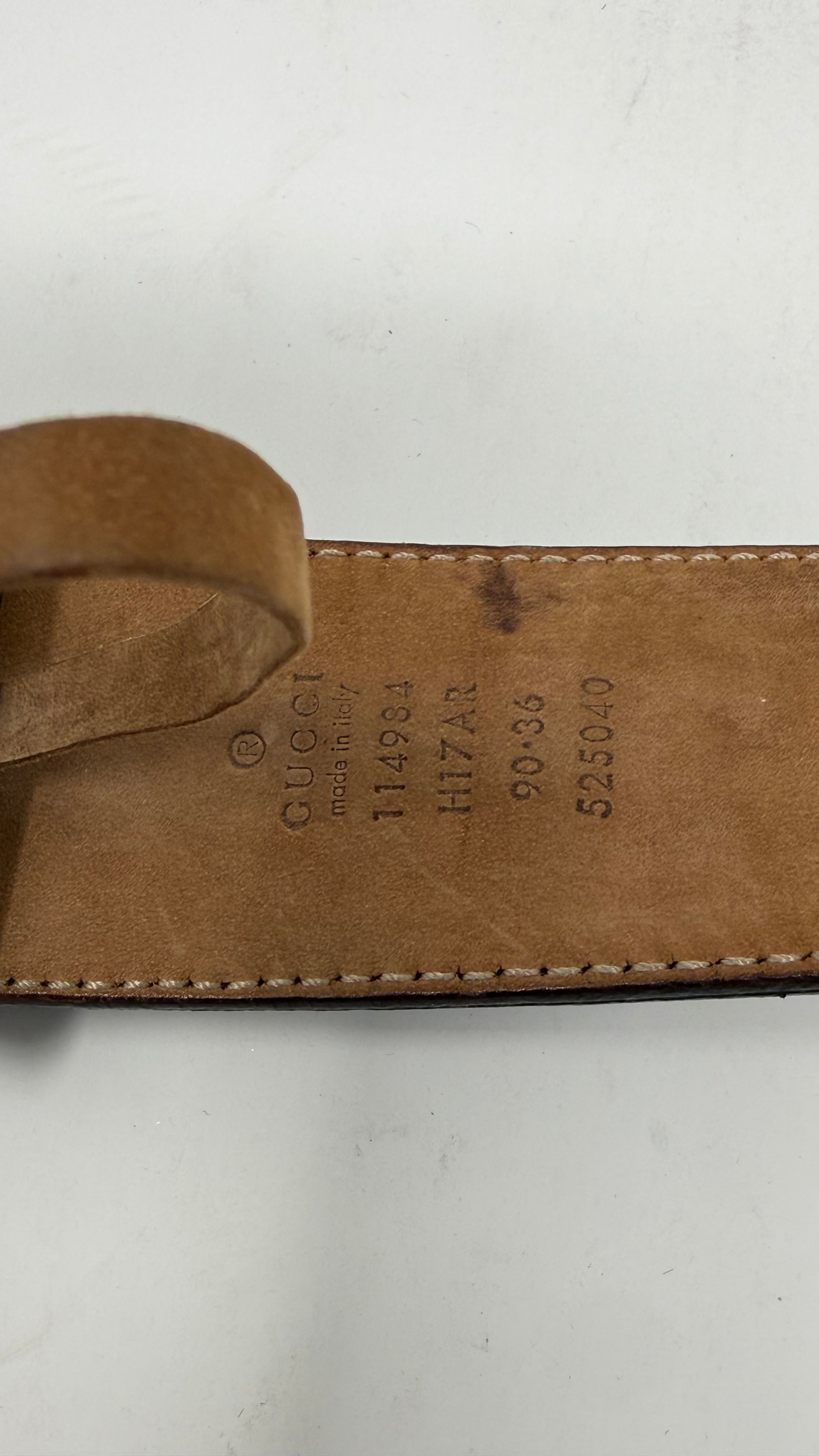 Gucci Cinturon de Caballero