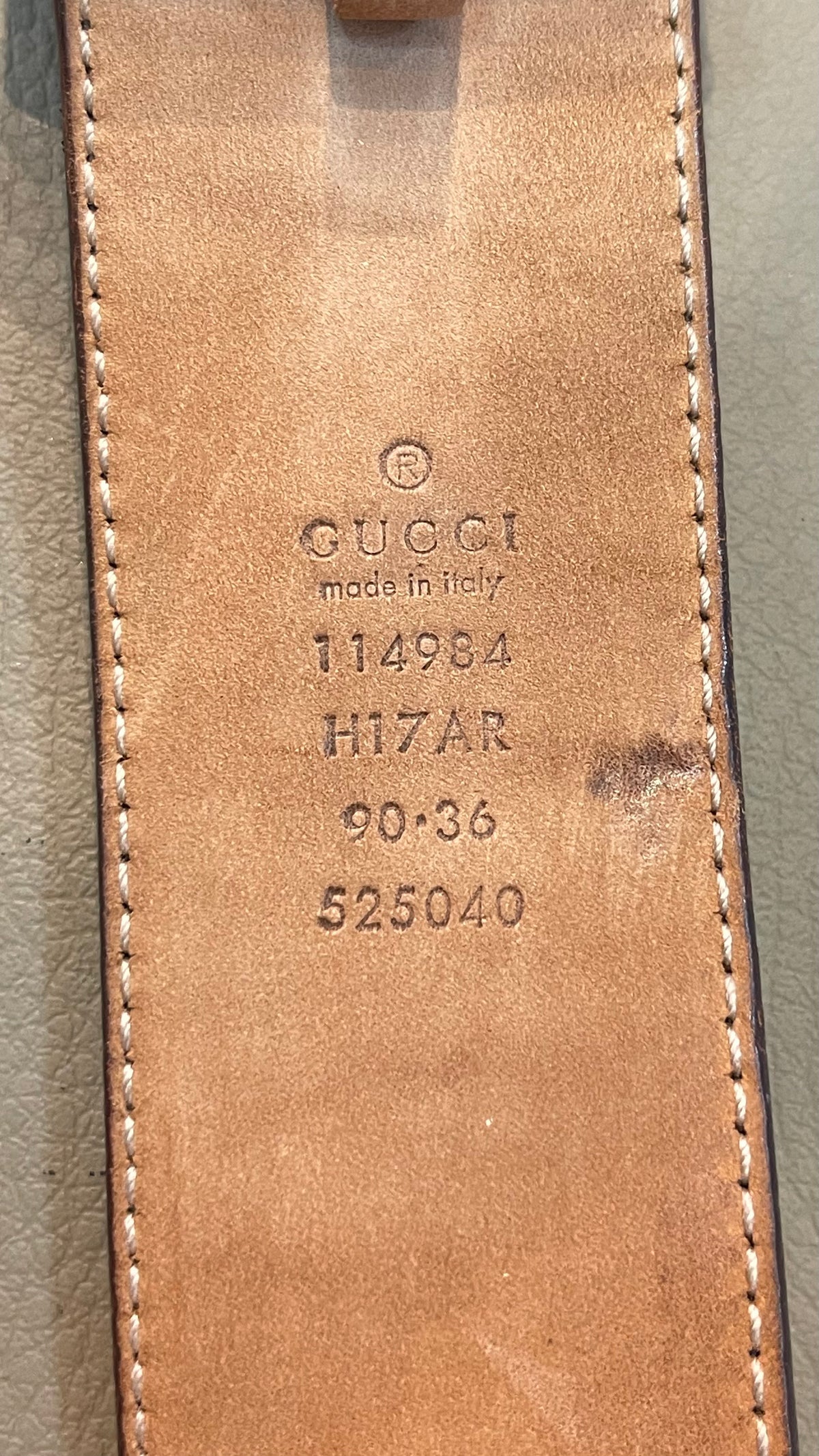 Gucci PRE OWNED Preloved Belt