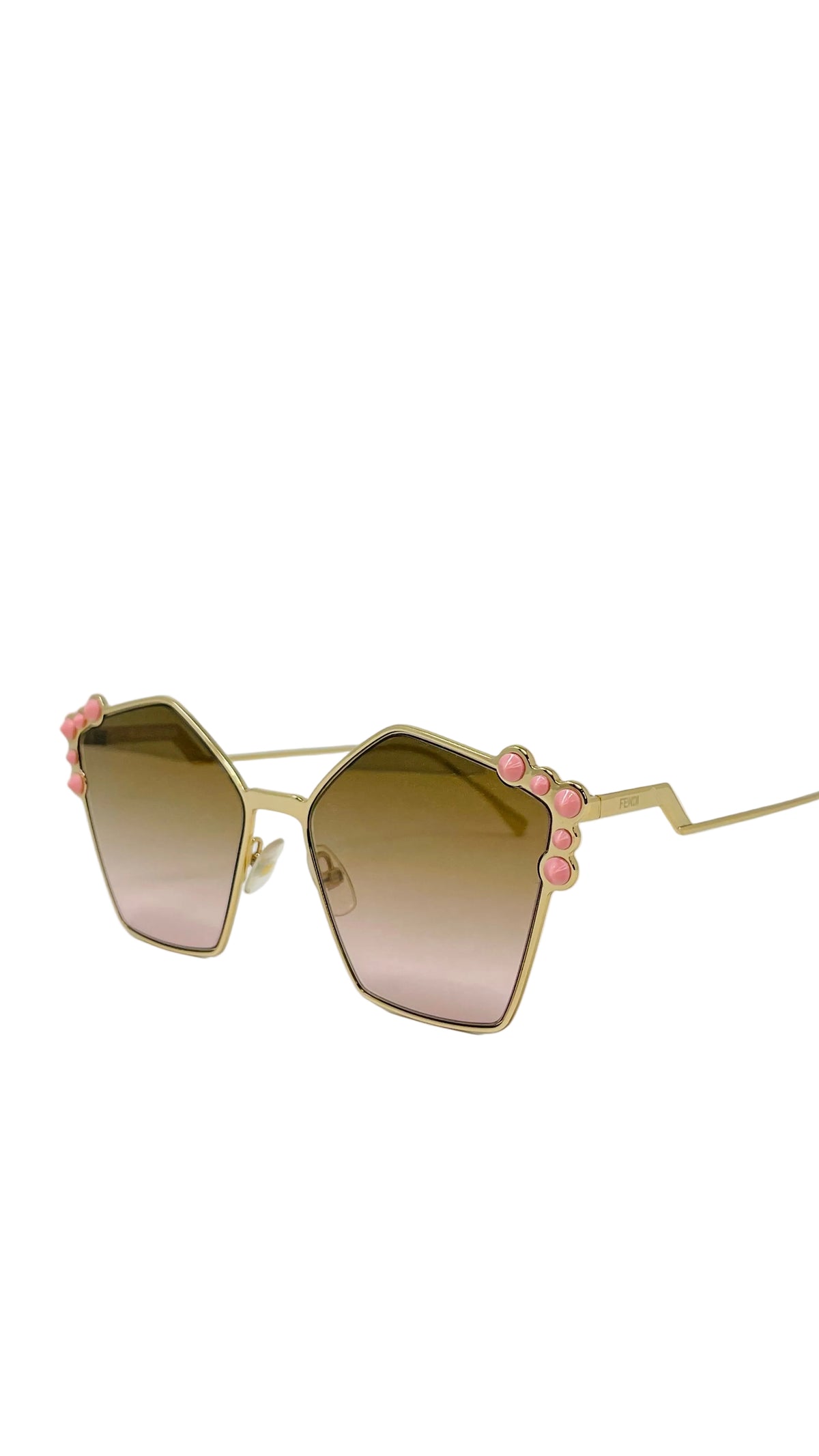 Fendi Gradient Pink Sunglasses PRE OWNED