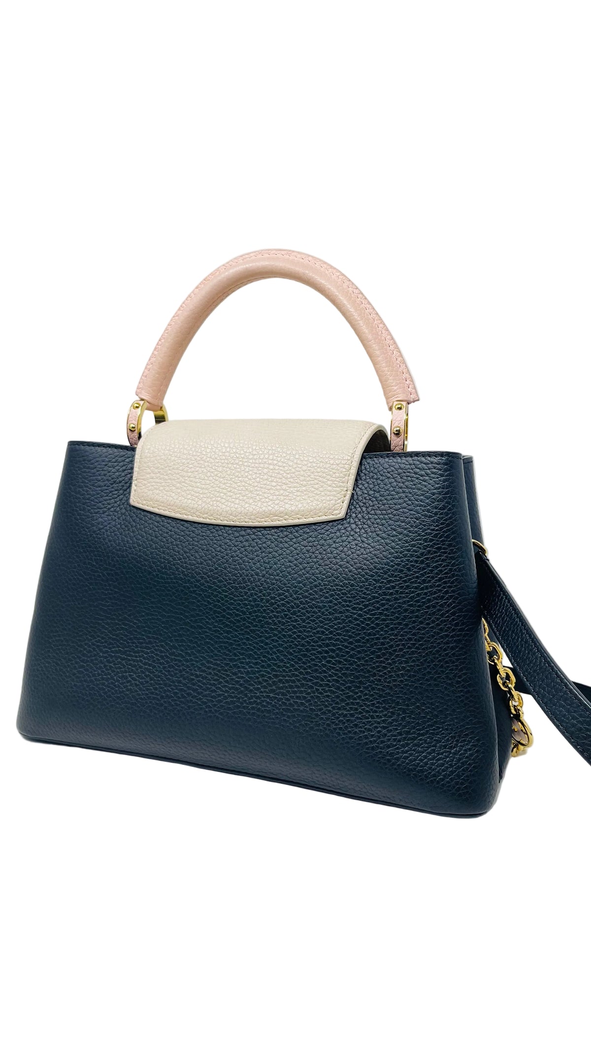 Louis Vuitton Capucine Taurillon Leather Bag PRE OWNED (Microchip)
