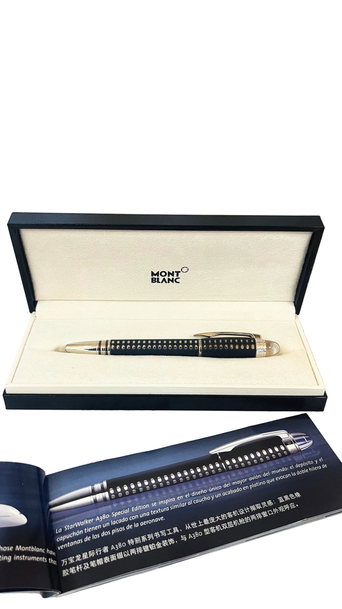 Mont Blanc Starwalker Limited Edition Ballpoint Pen PRE OWNED Gray Metal