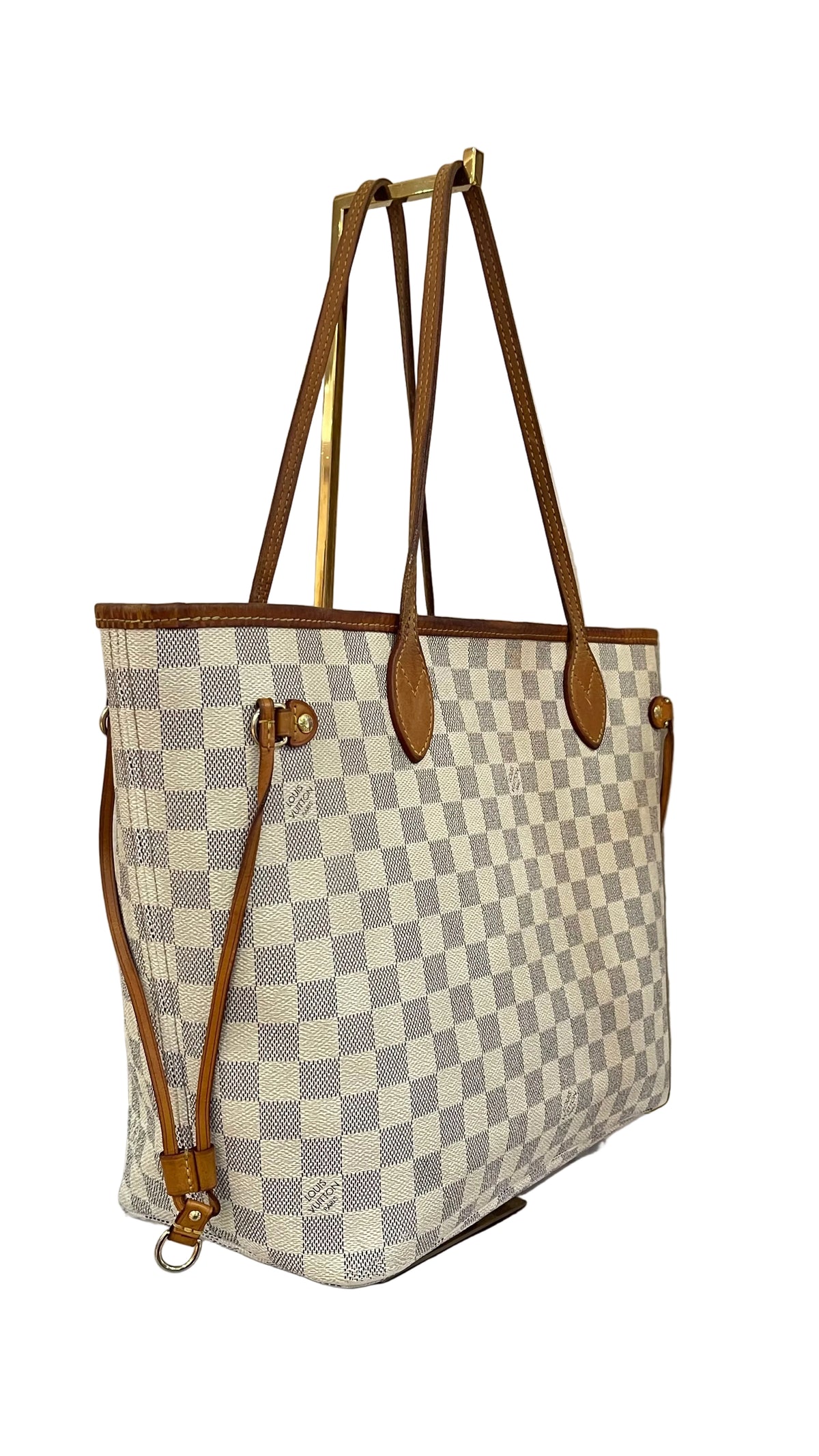 Louis Vuitton Neverfull MM Damier Azur PRE OWNED
