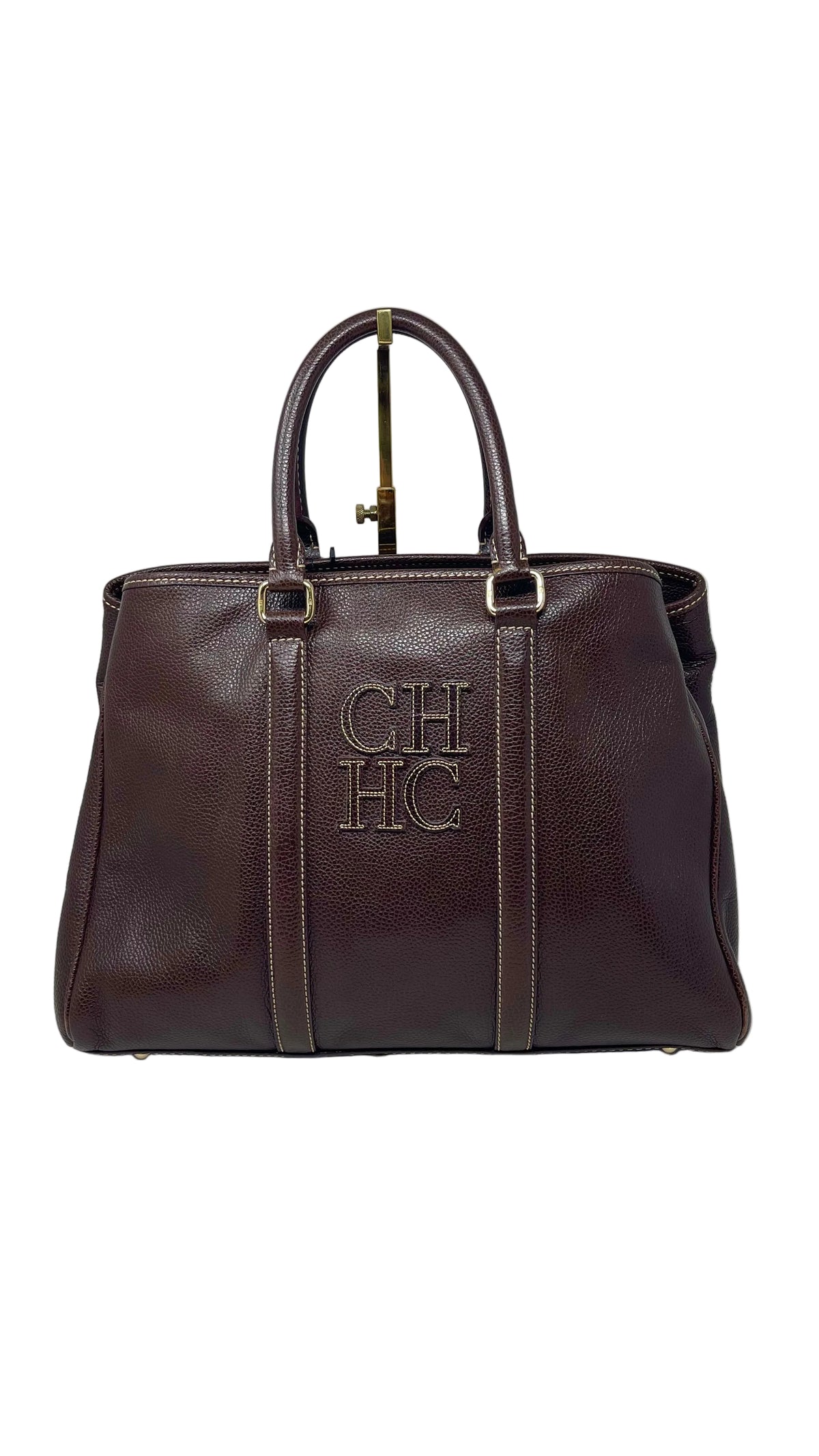 Carolina Herrera Preloved Tote Brown
