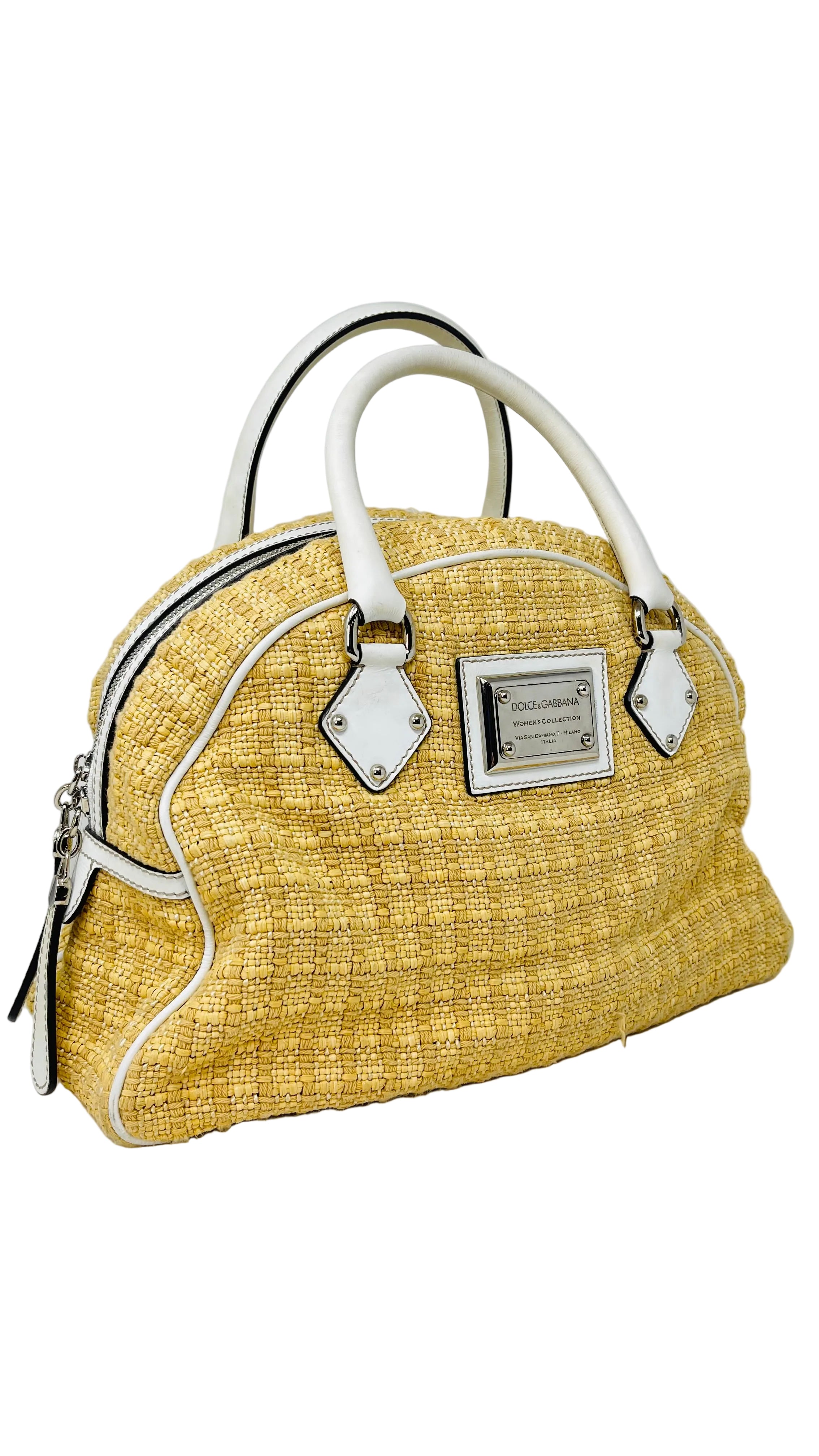 Dolce & Gabbiana Raphia Bag