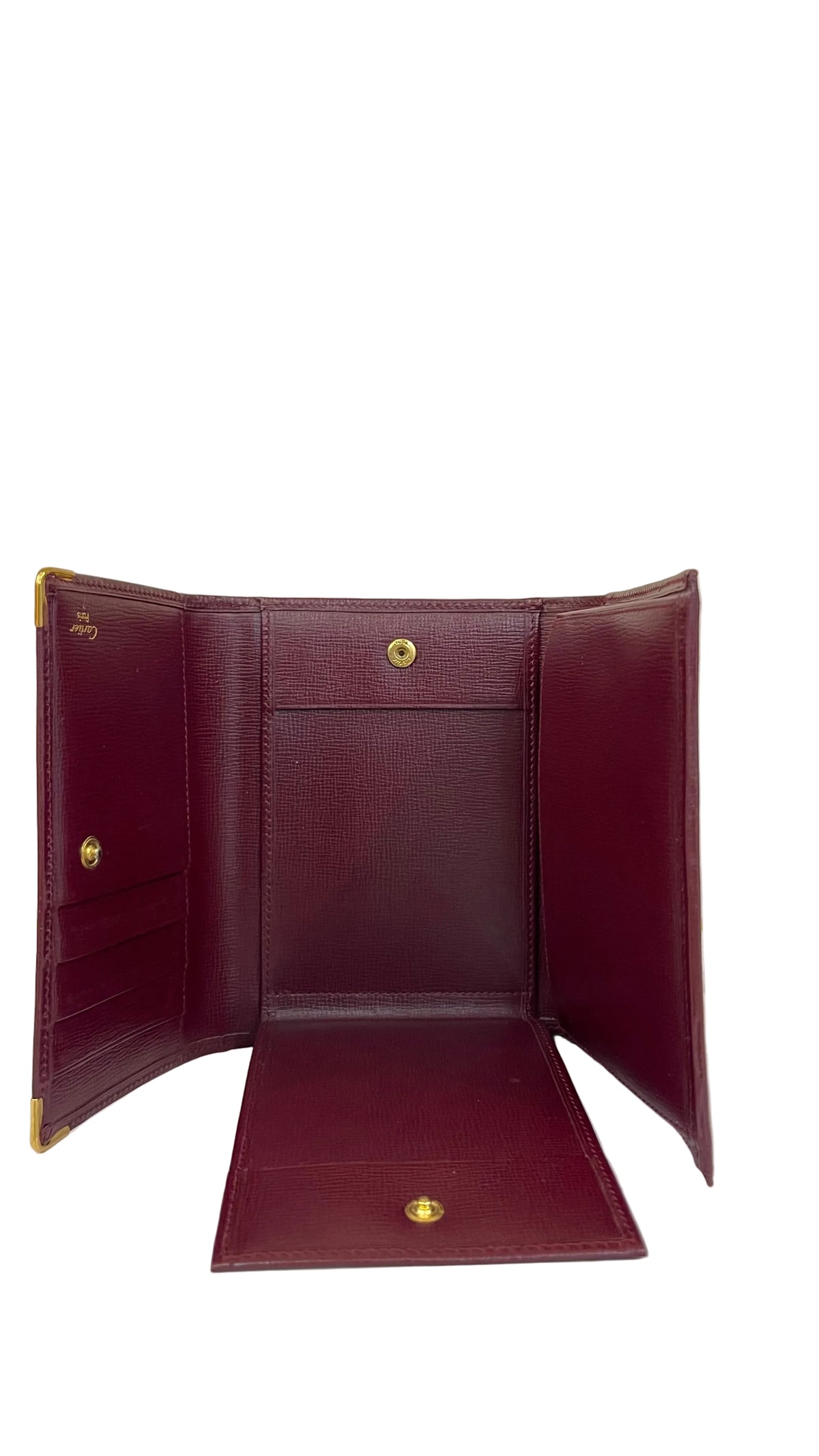 Cartier PRE OWNED Wallet Burdeos