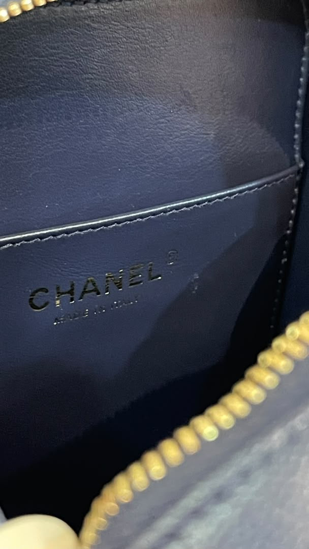 Chanel PRE OWNED Vanity Caviar Bag