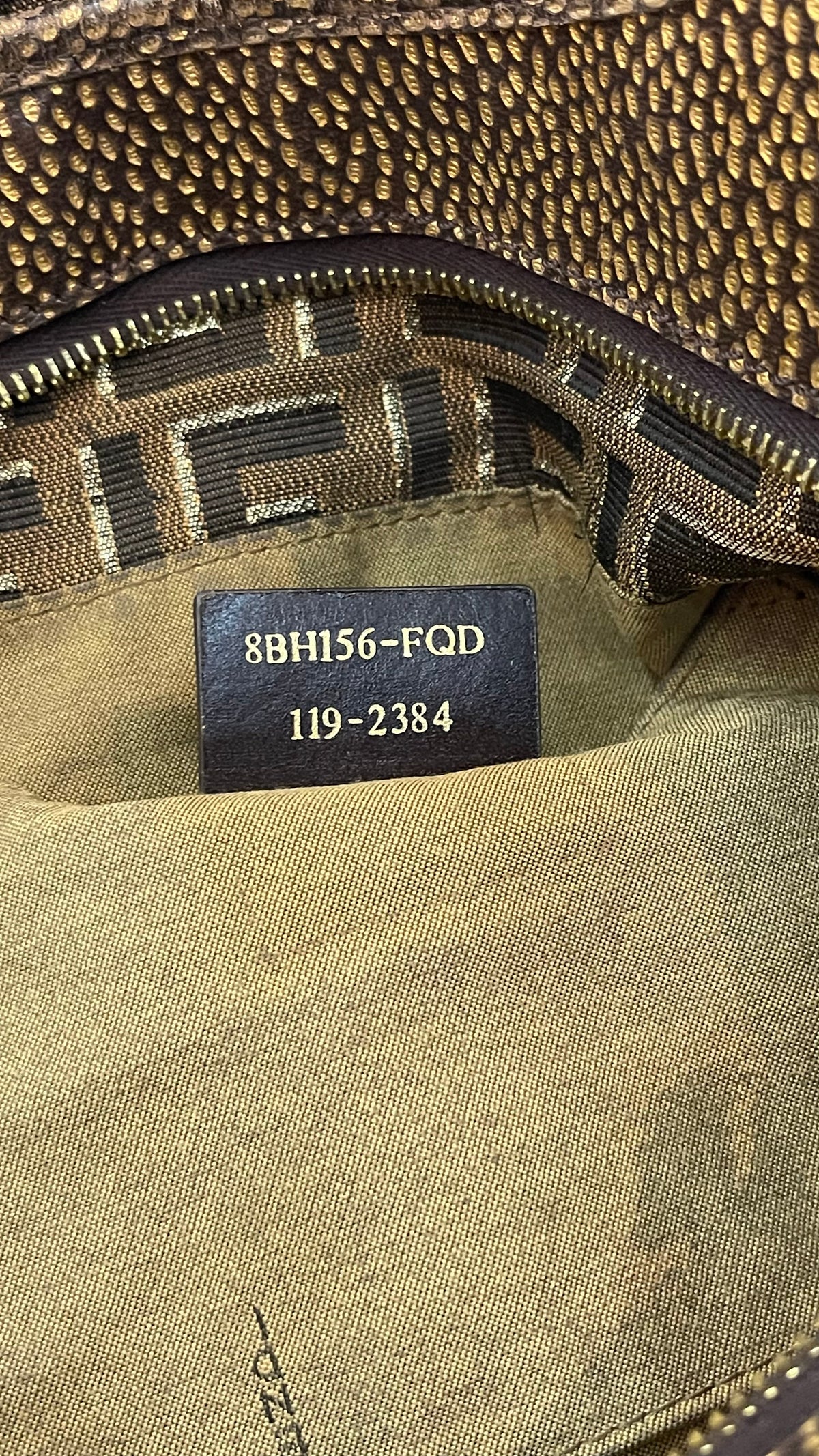 Fendi Tote  PRE OWNED Bag 2384