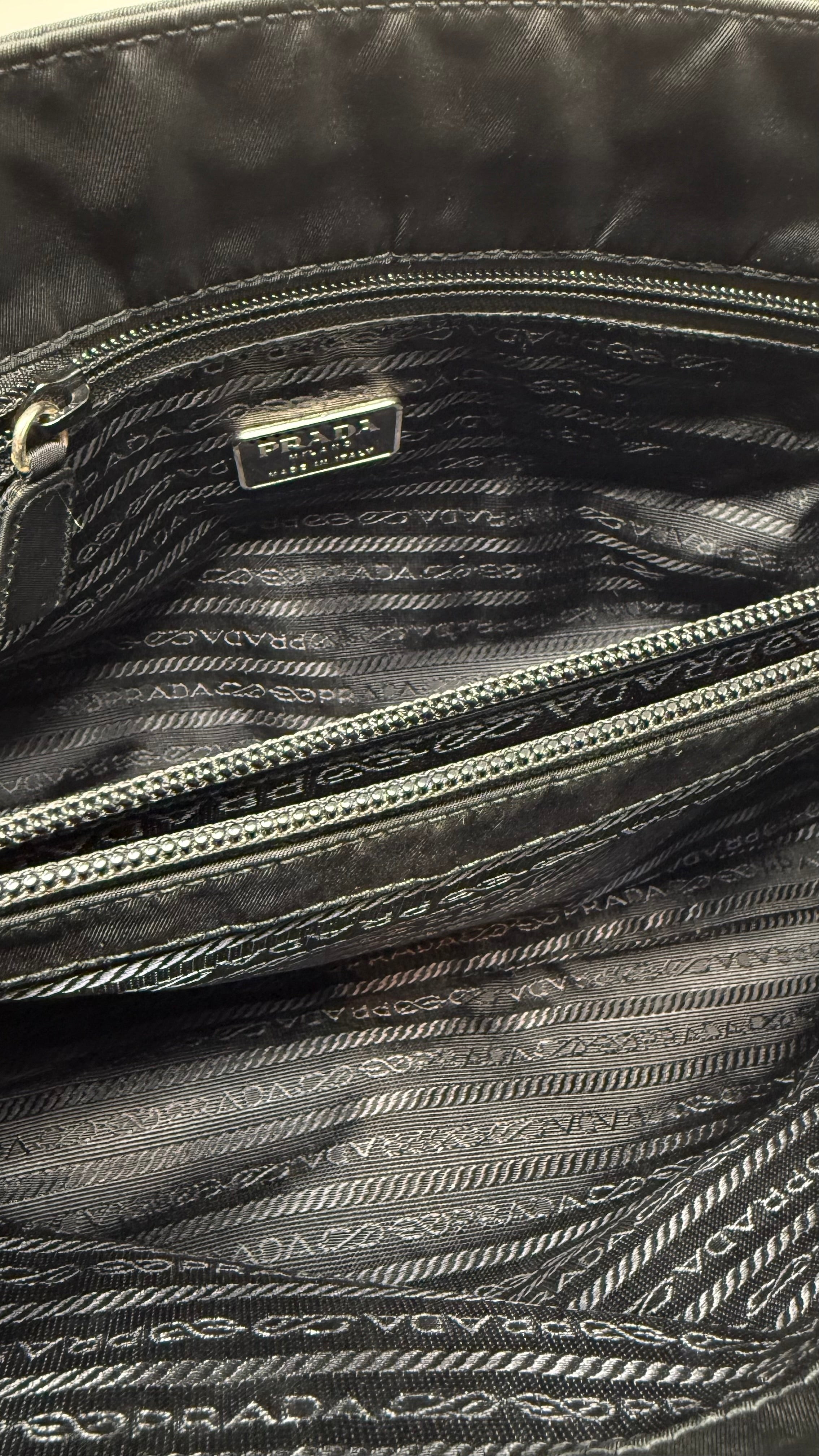 Prada Tessuto Nylon Bacheli  Shoulder Bag Preloved