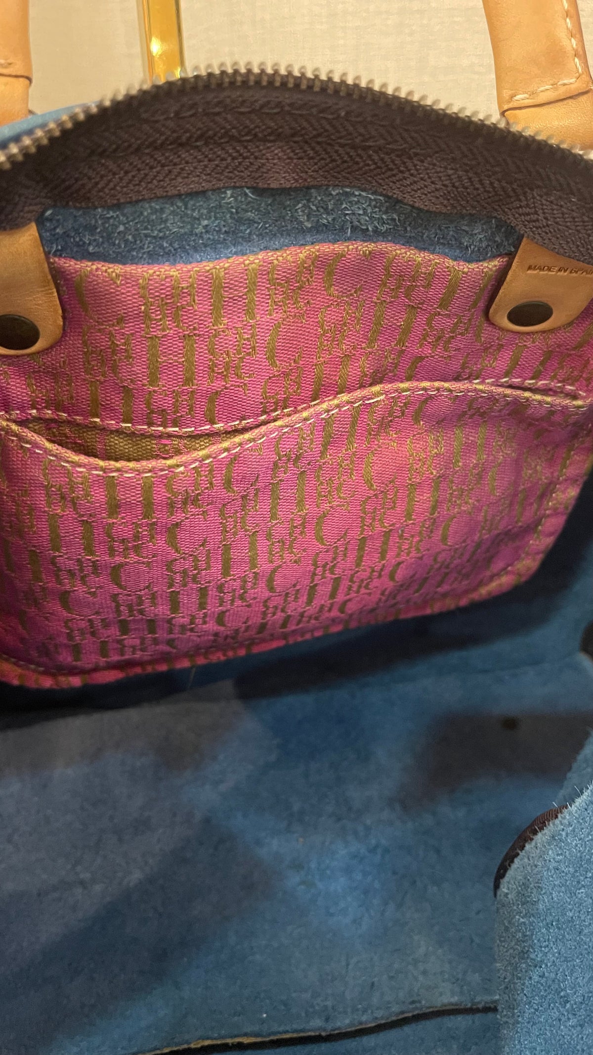 Carolina Herrera PRE OWNED Andy Bag Large