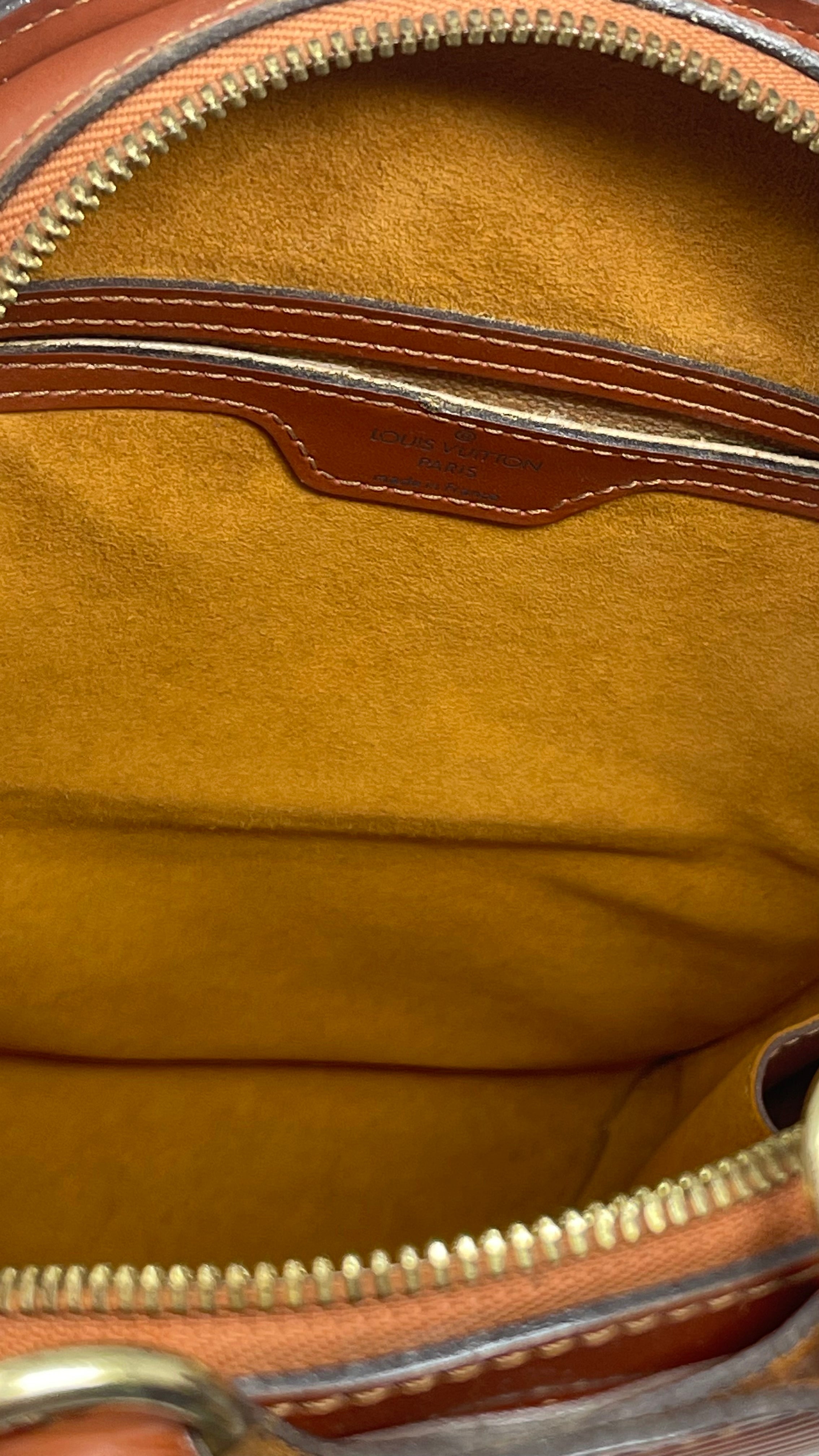 Louis Vuitton Cipango Gold Epi Leather.