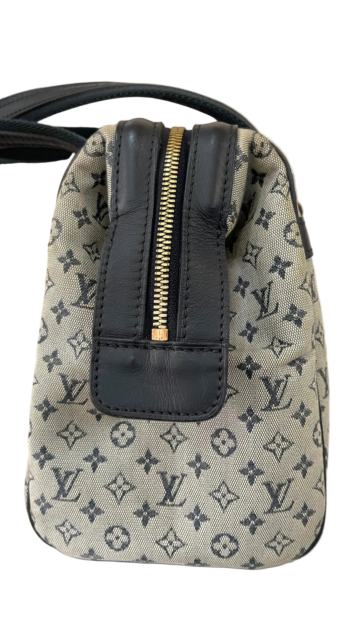 Louis Vuitton PRE OWNED Mini Lin Croisette Marine PM