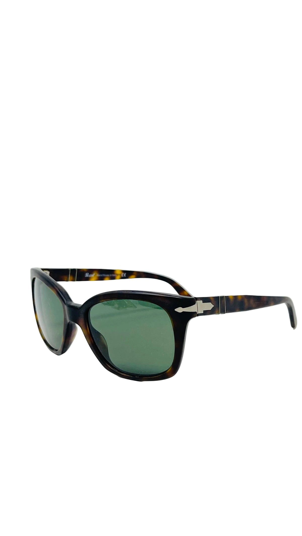 Persol Butterfly Tortoise Green Sunglasses PRE OWNED