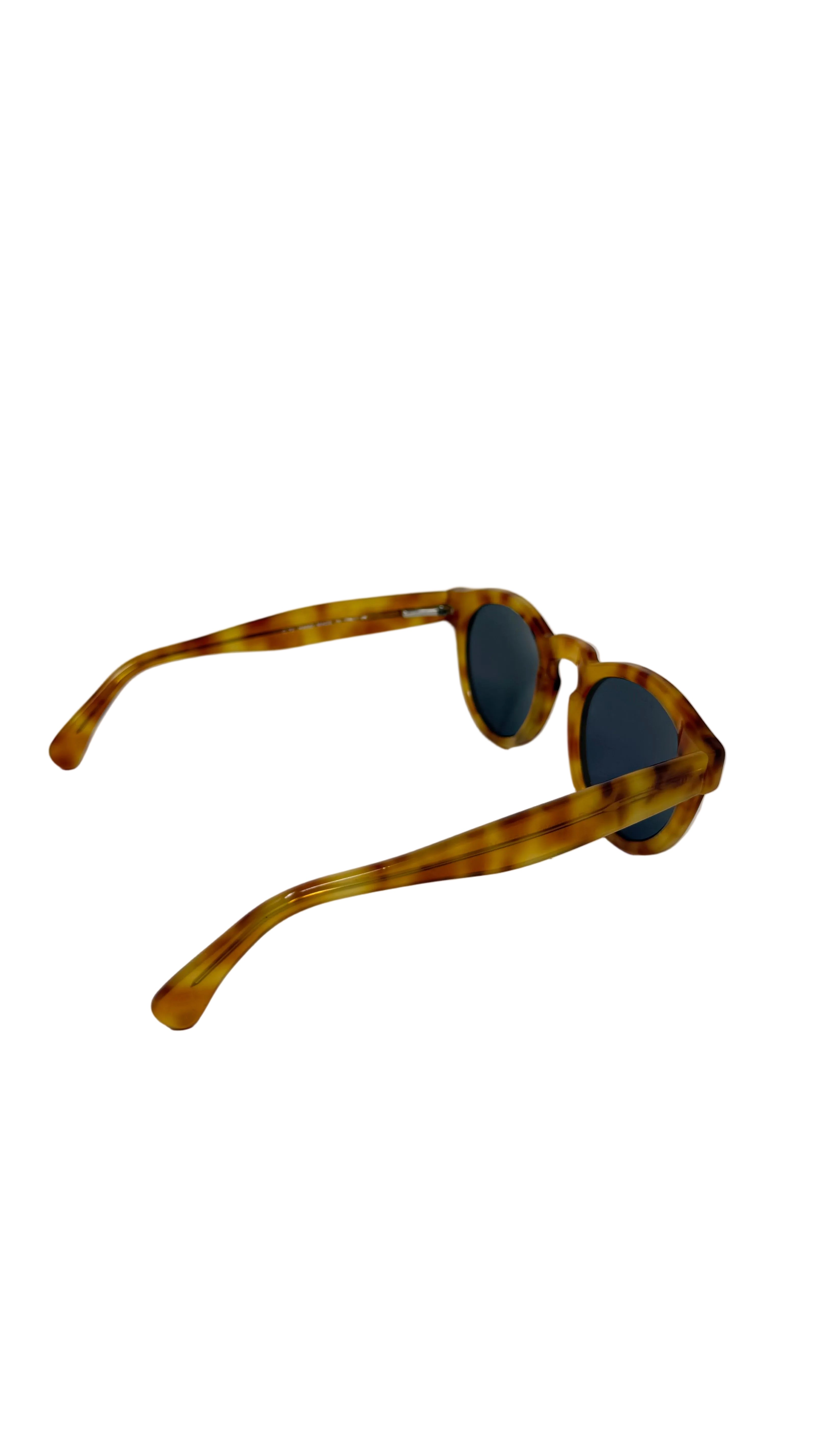 Ilestevan Leopard Round Sunglasses