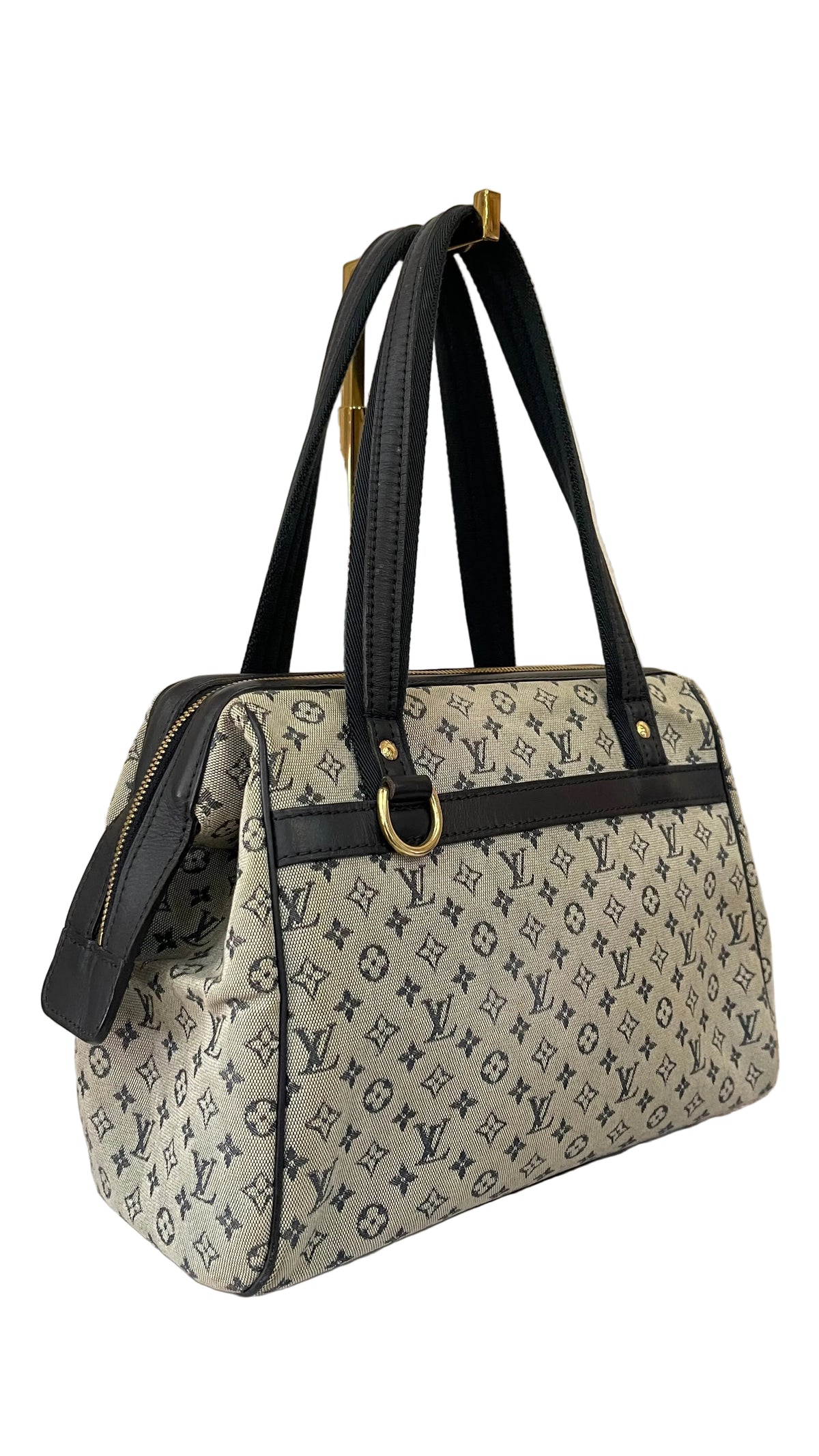 Louis Vuitton PRE OWNED Mini Lin Croisette Marine PM