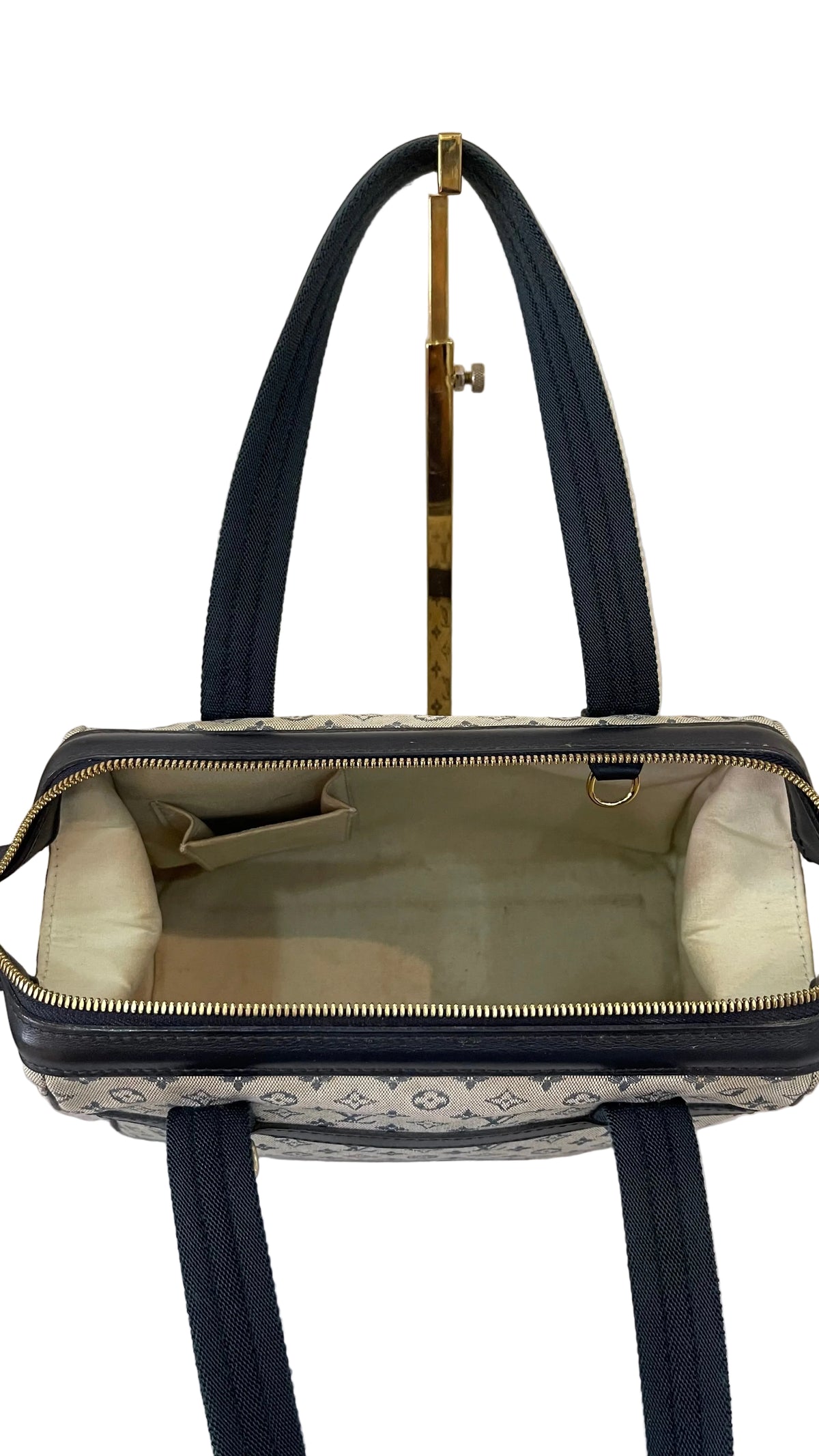 Louis Vuitton PRE OWNED Mini Lin Croisette Marine PM