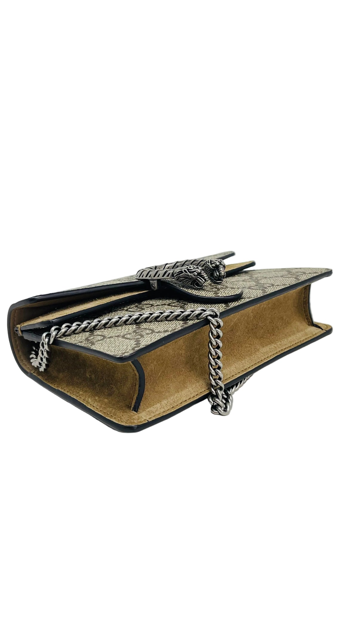 Gucci PRE OWNED Dionysus Mini Chain Bag GG Supreme