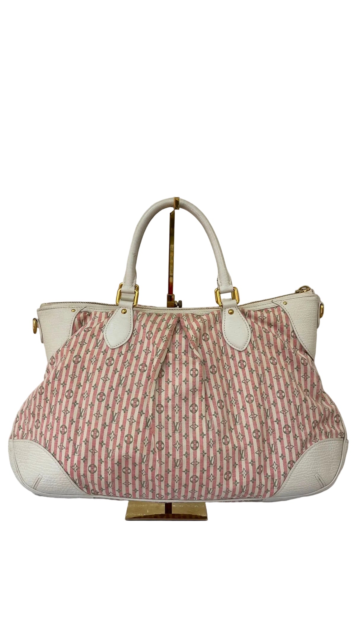 Louis Vuitton PRE OWNED Mini Lin Croisette Marine GM