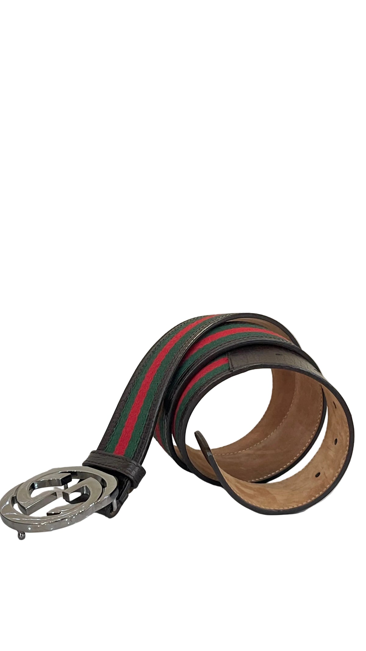 Gucci PRE OWNED Cinturon de Caballero