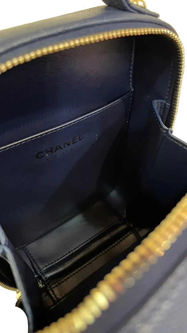 Chanel PRE OWNED Vanity Caviar Bag