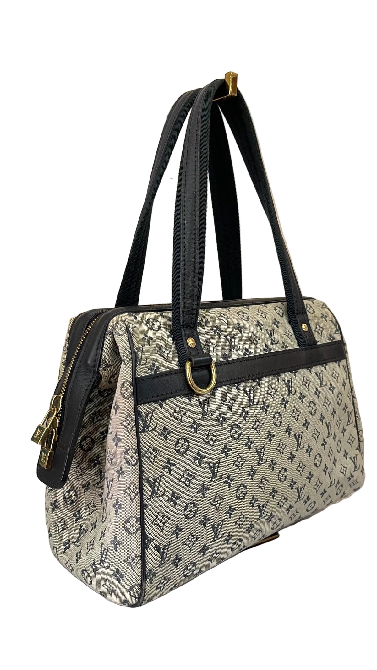 Louis Vuitton PRE OWNED Mini Lin Croisette Marine PM