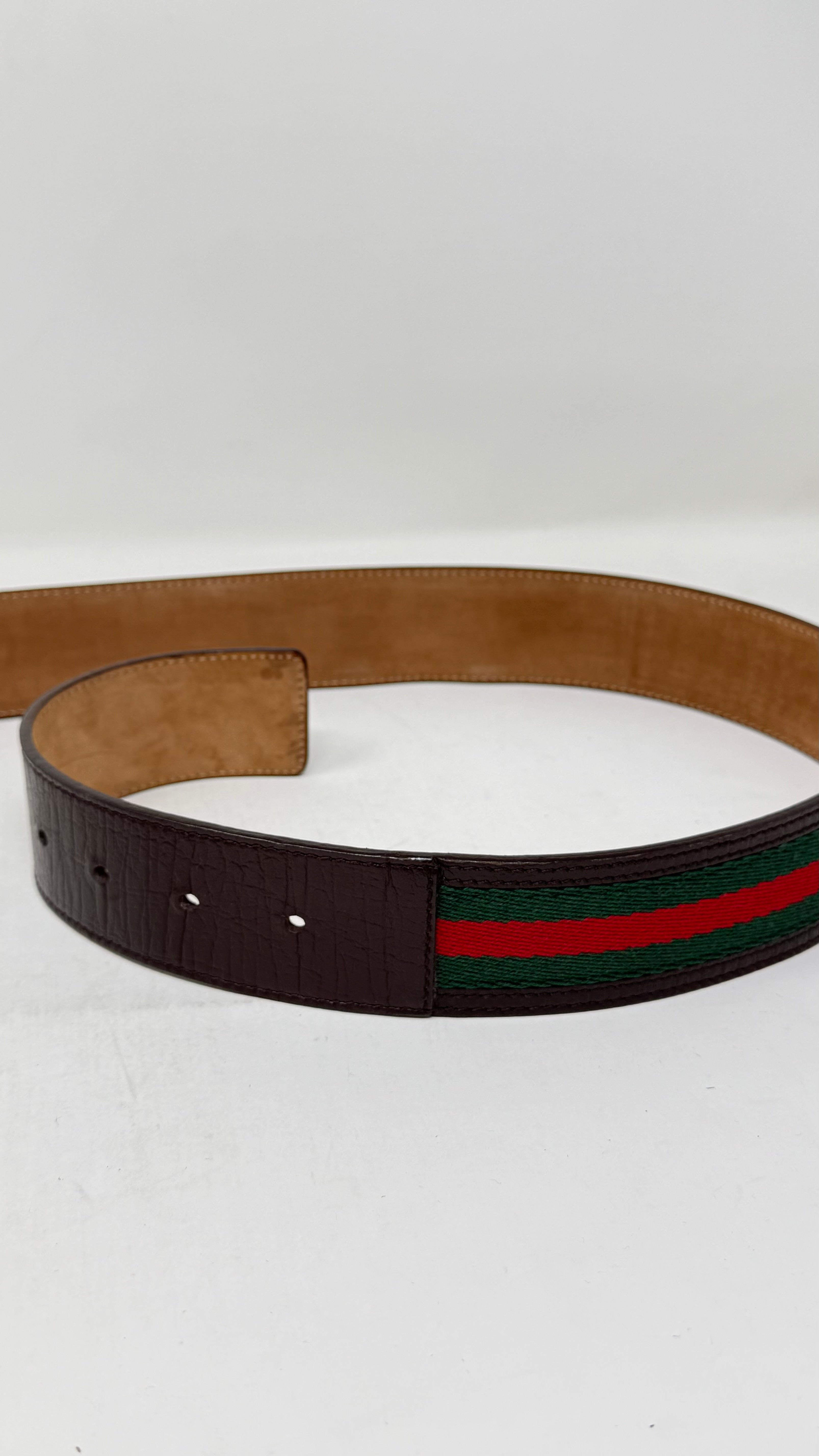 Gucci Cinturon de Caballero