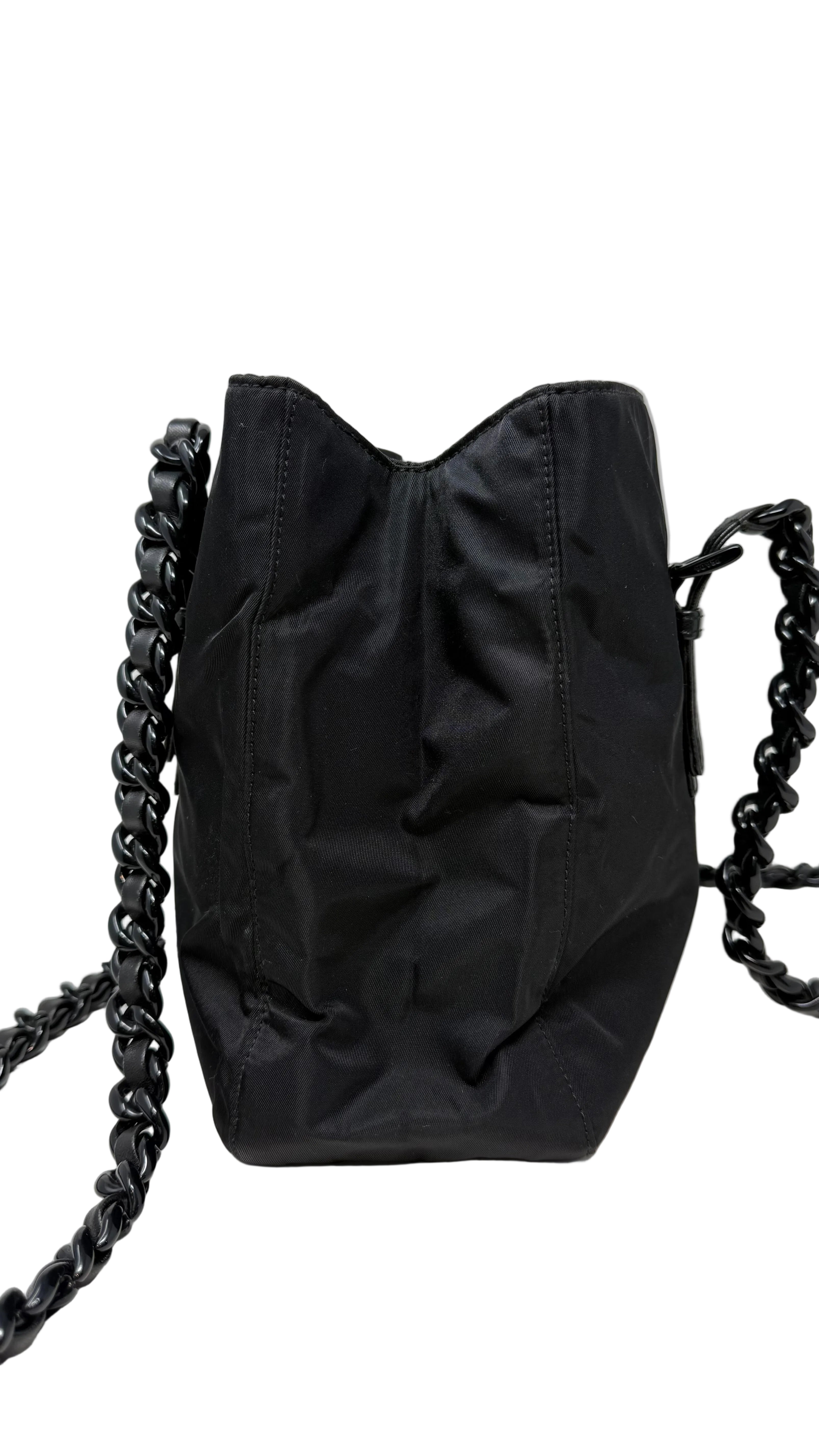 Prada Tessuto Nylon Bacheli  Shoulder Bag Preloved