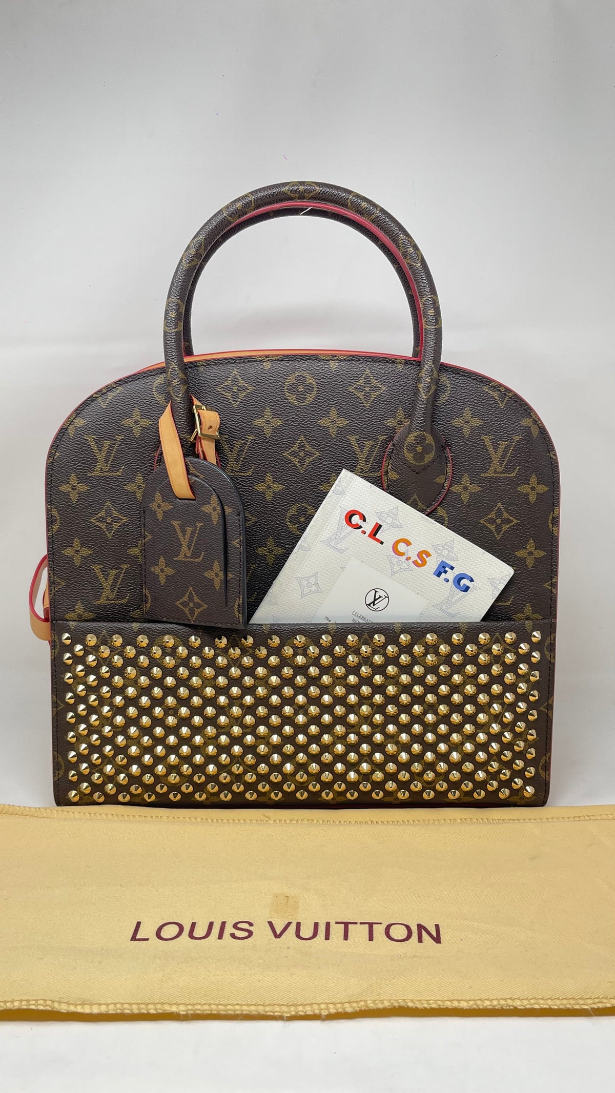 Louis Vuitton  PRE OWNED x Christian Louboutin "Iconoclasts" Monogram