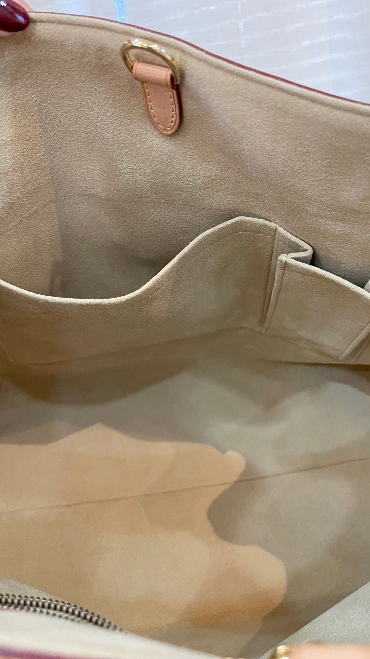 Louis Vuitton PREOWNED  Hampstead GM Damier Azur Canvas
