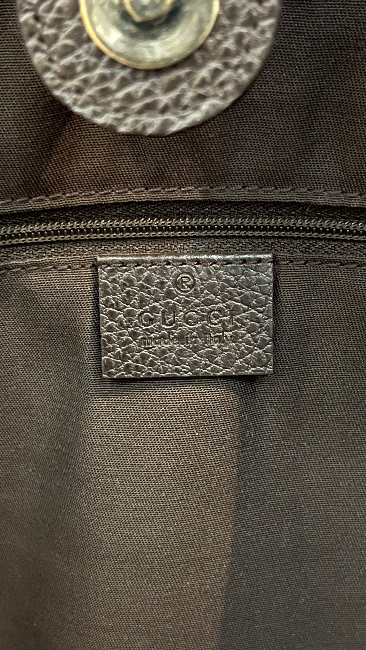 Gucci PRE OWNED Interlocking GG Swing