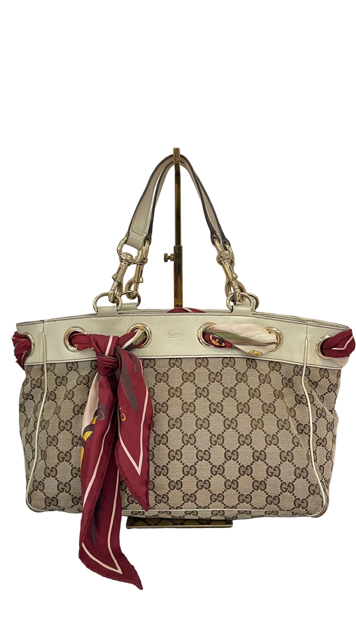 Gucci PRE OWNED Positano GG Monogram Tote Bag