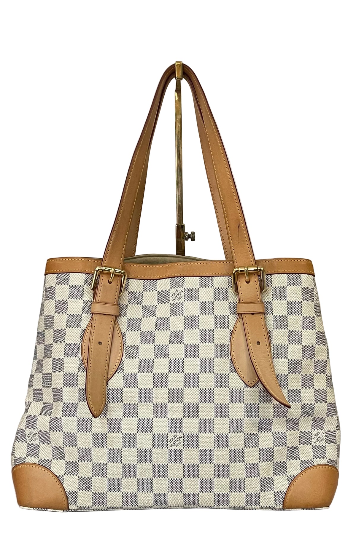Louis Vuitton PREOWNED  Hampstead GM Damier Azur Canvas