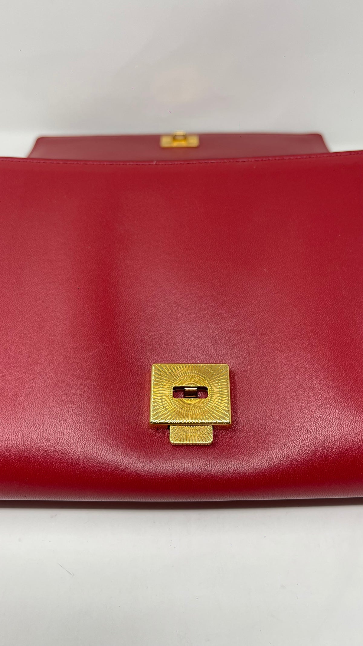 Dolce & Gabbana PRE OWNED Devotion Medium Shoulder Bag Red