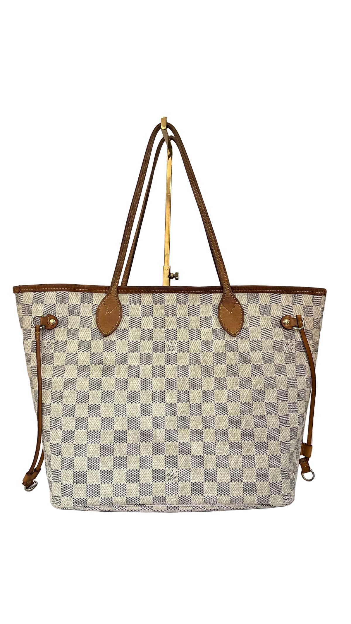 Louis Vuitton Neverfull MM Damier Azur PRE OWNED