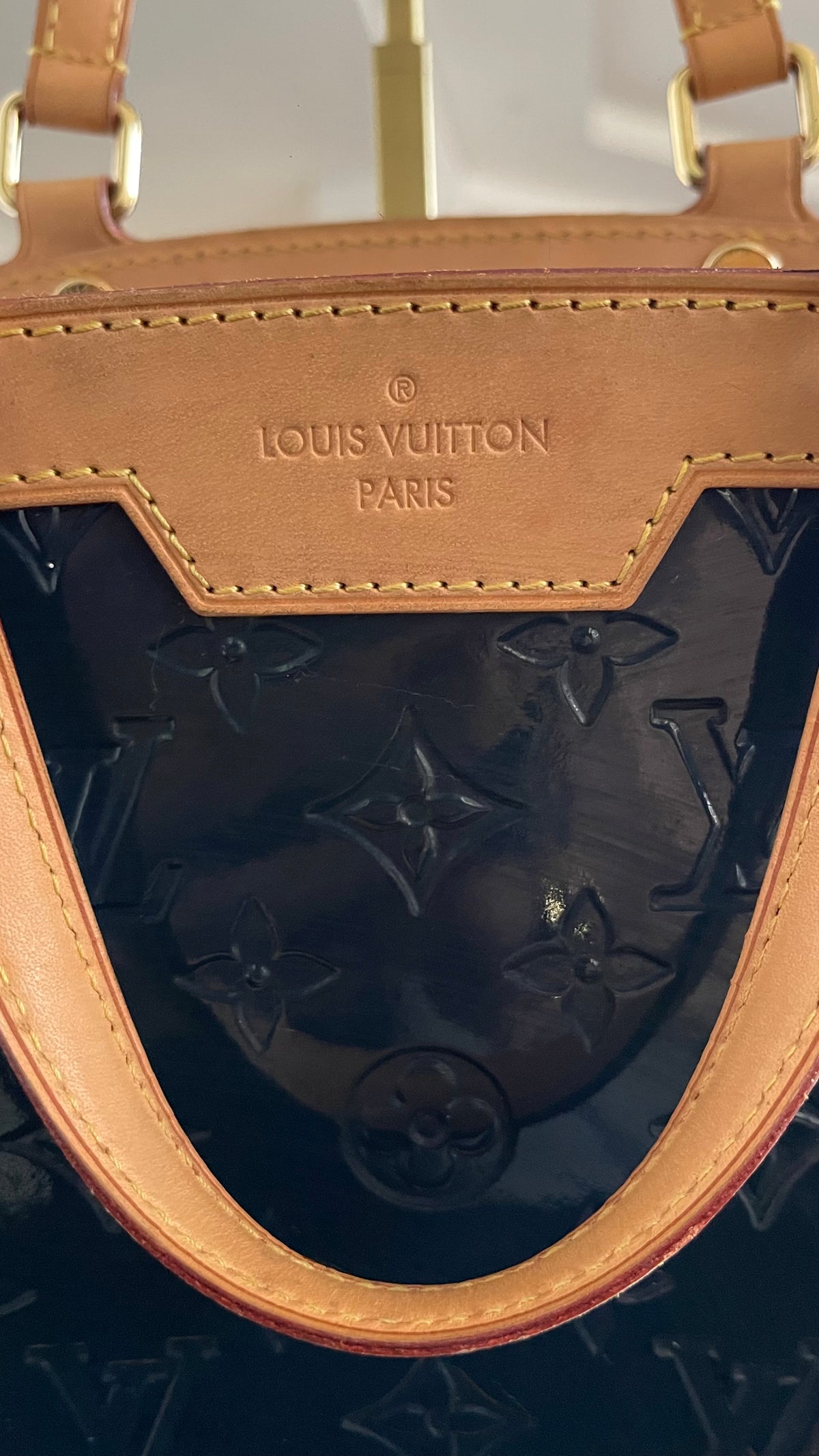 Louis Vuitton PRE OWNED Bréa MM Vernis Bleu Infini