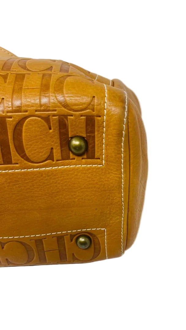 Carolina Herrera PRE OWNED Camel Tote Bag
