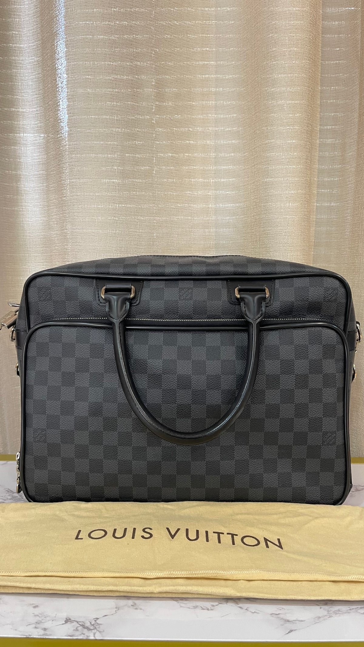Louis Vuitton PRE OWNED Damier Graphite Bag