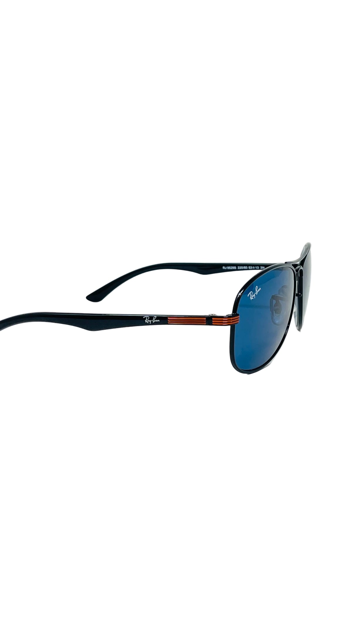 Ray-Ban Aviator Blue Mirror Black PRE OWNED